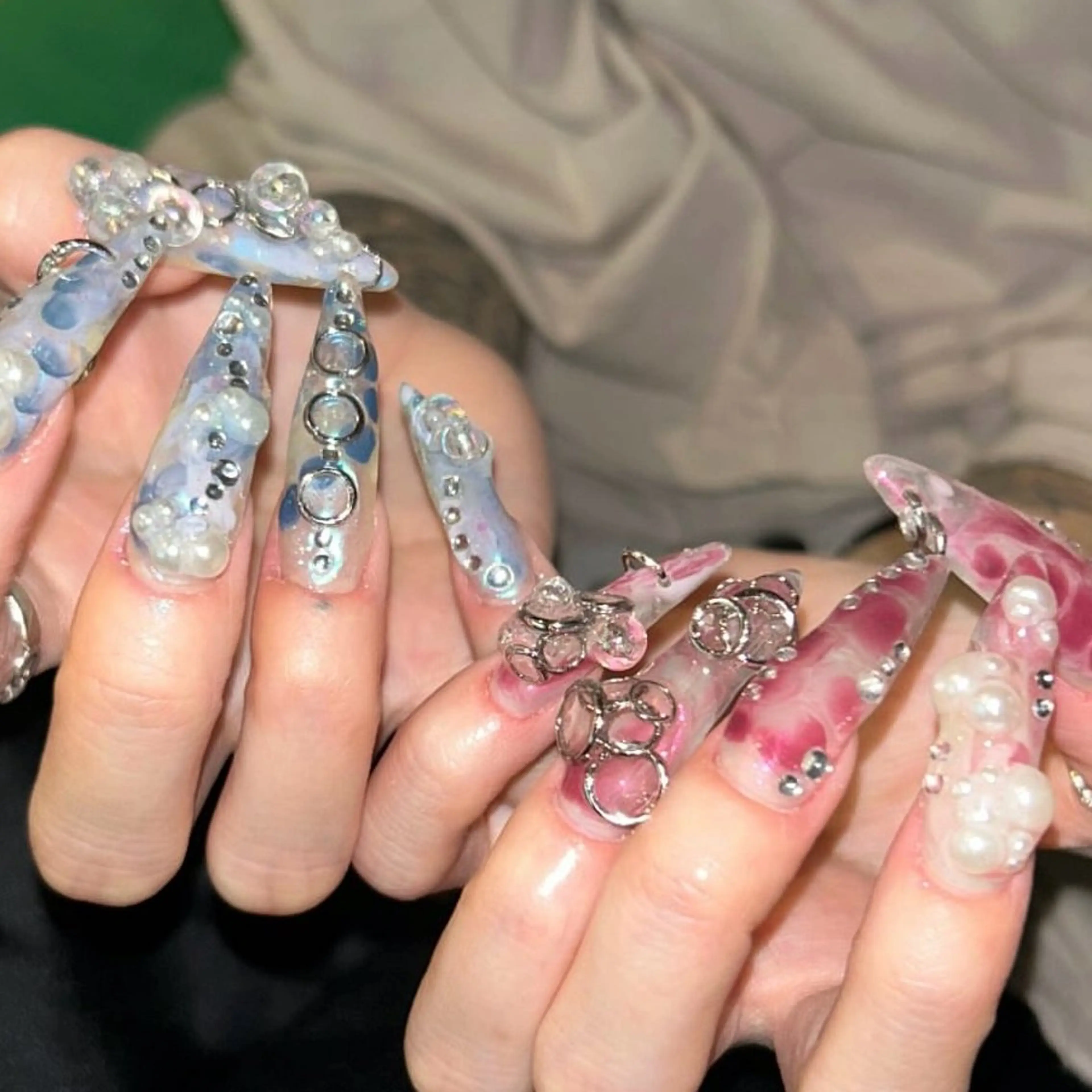 ネイル ネイルチップ +me【プラスミー】 nemのネイルデザイン