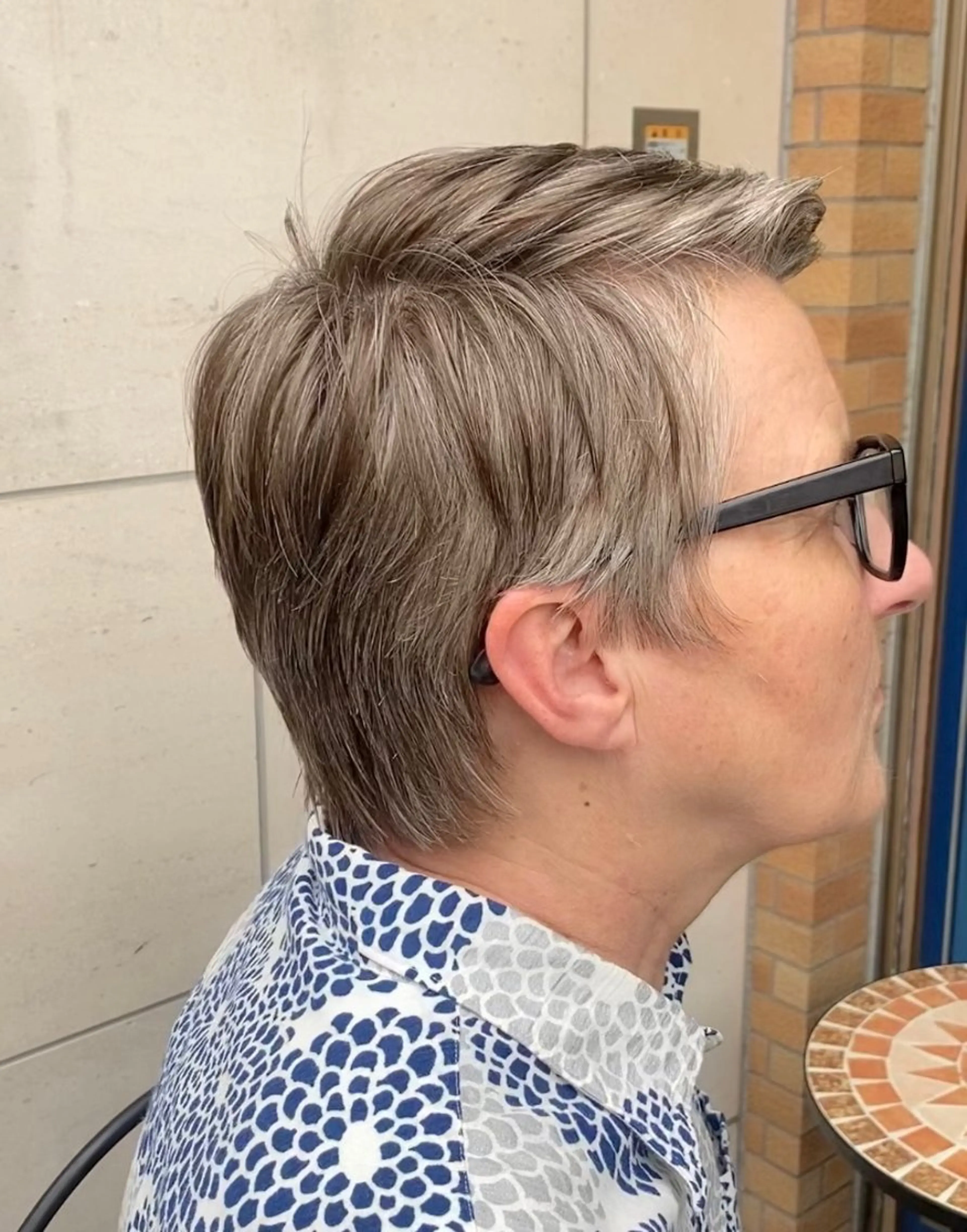 ショート 染谷 れなのヘアスタイル