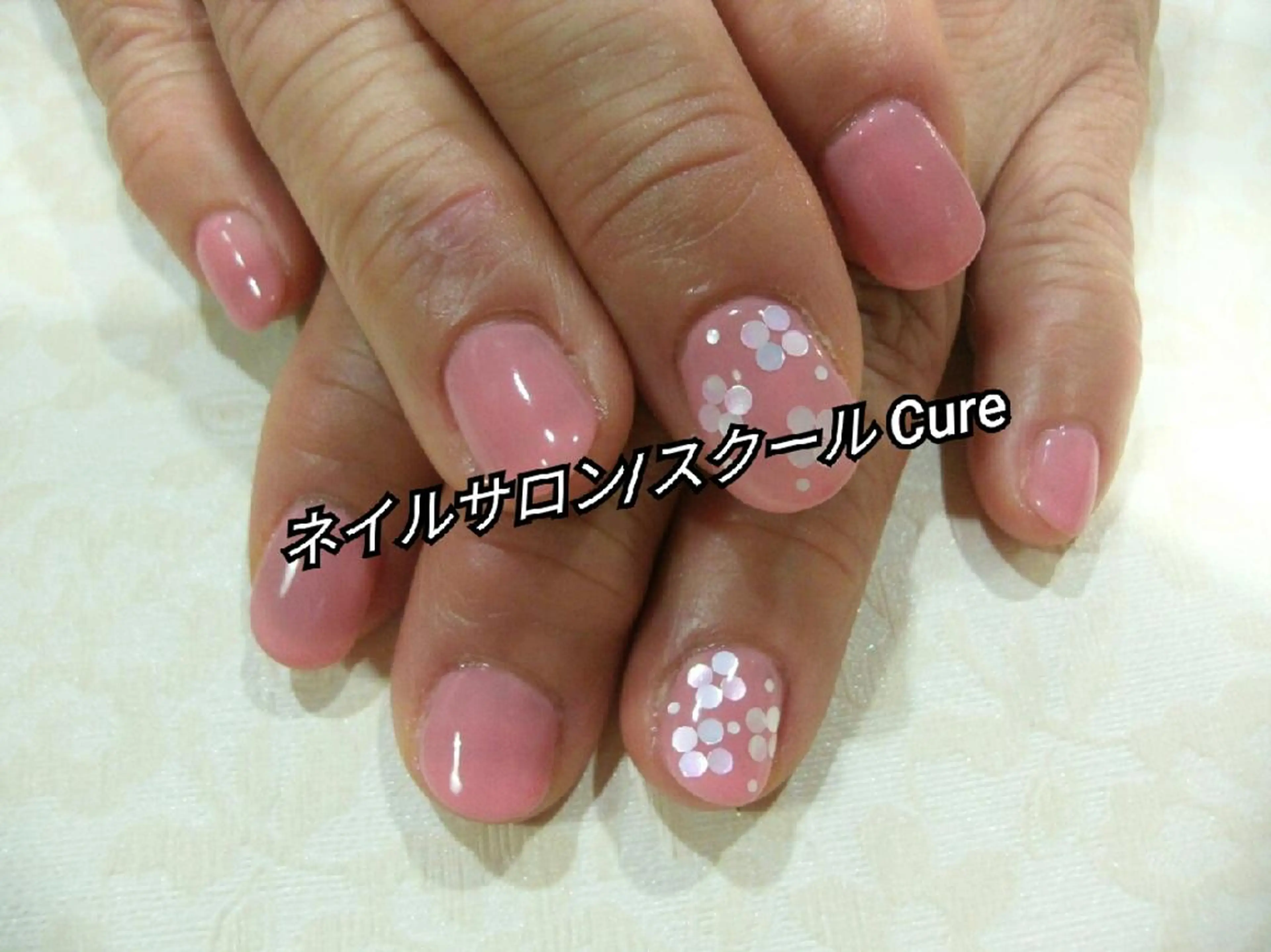 ショート ネイル ネイルサロン Cureのネイルデザイン