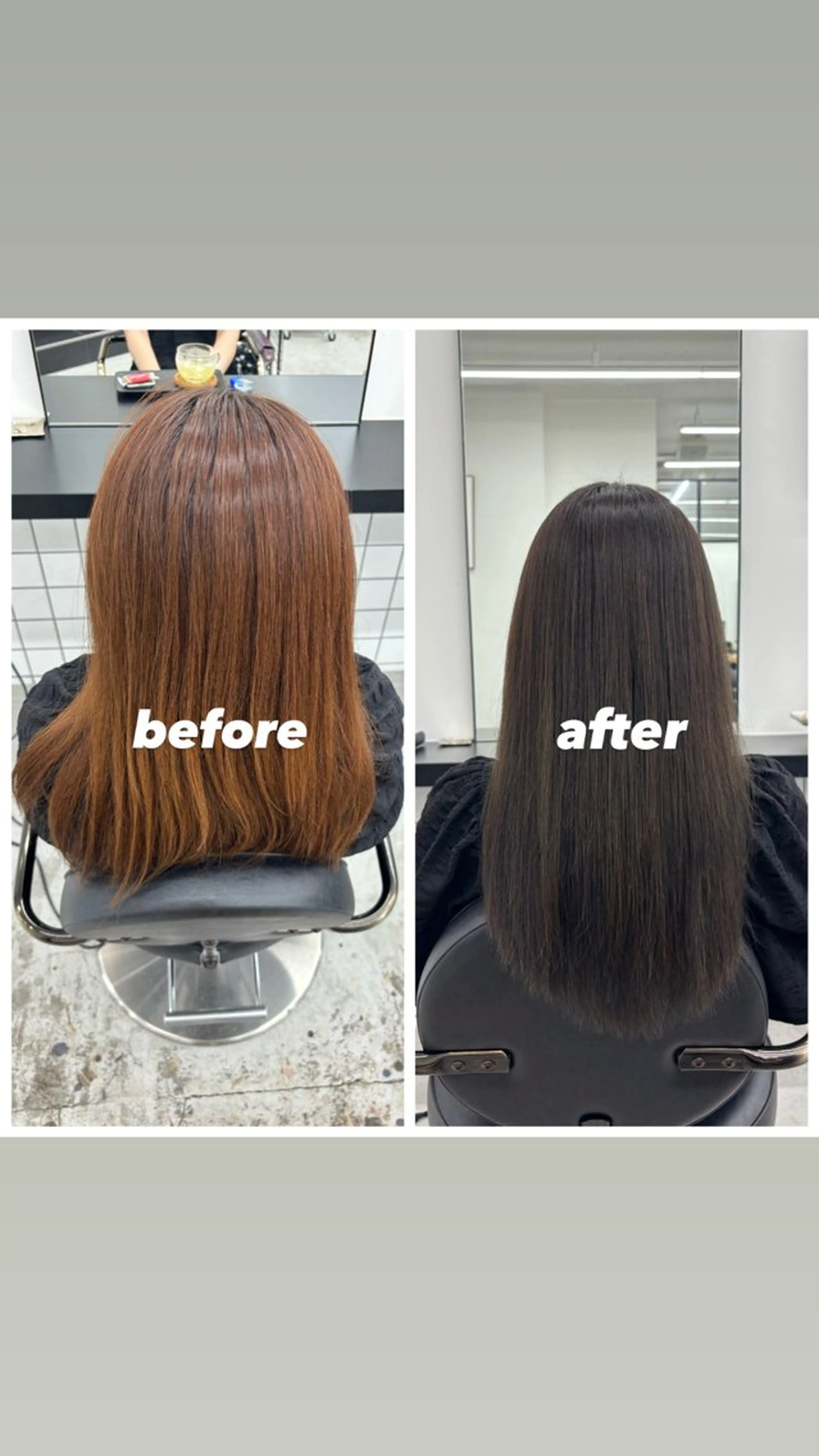 ロング カラー ベージュカラー オリーブベージュ ヘアカラー トリートメント ヘッドスパ 🌼あいり🌼 JILLSTUDIOのヘアスタイル