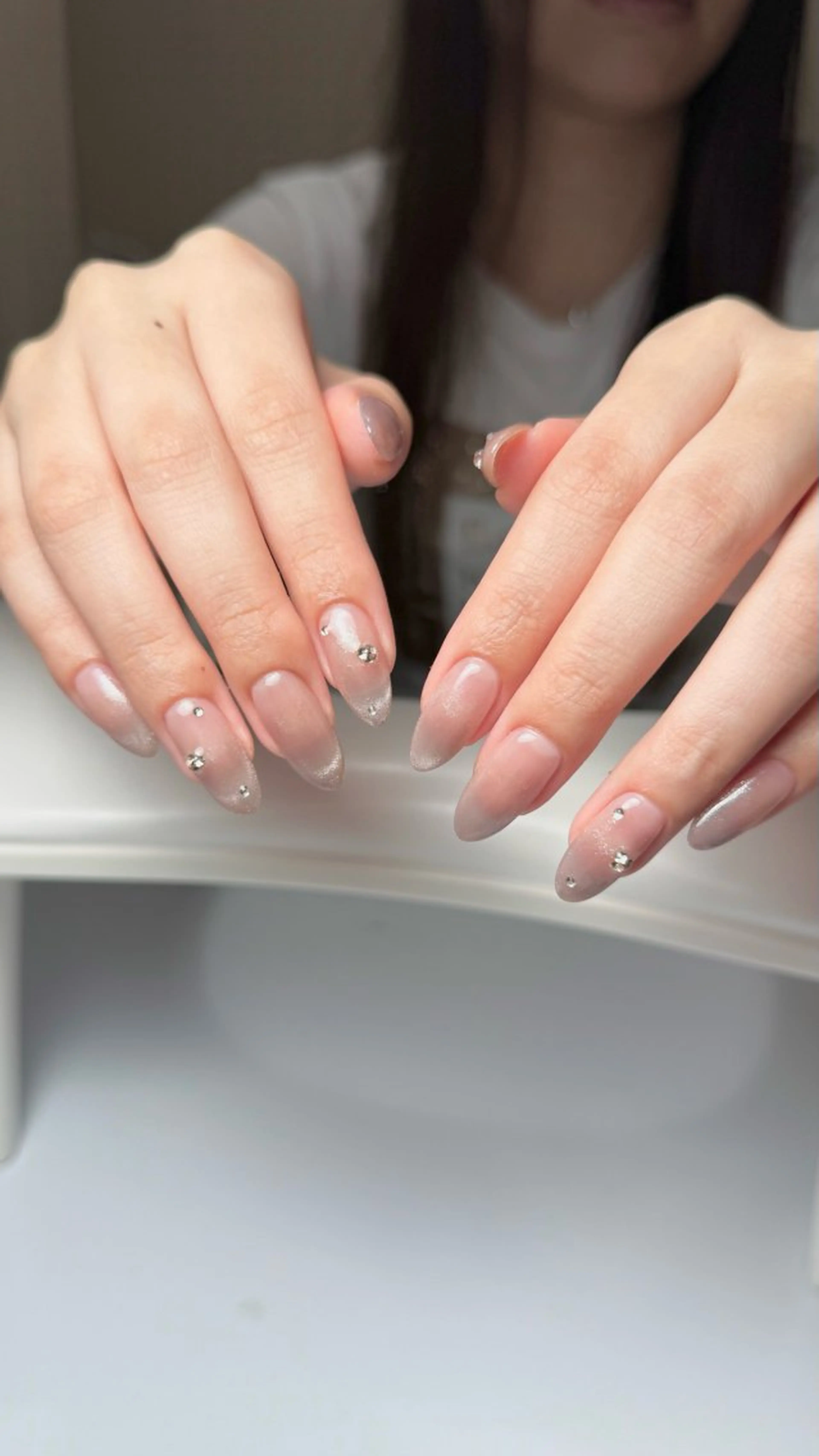 ネイル マグネットネイル ハンドネイル Dahlia Beauty ダリアビューティー所属・春日井Dahlia Beauty中川のネイルデザイン