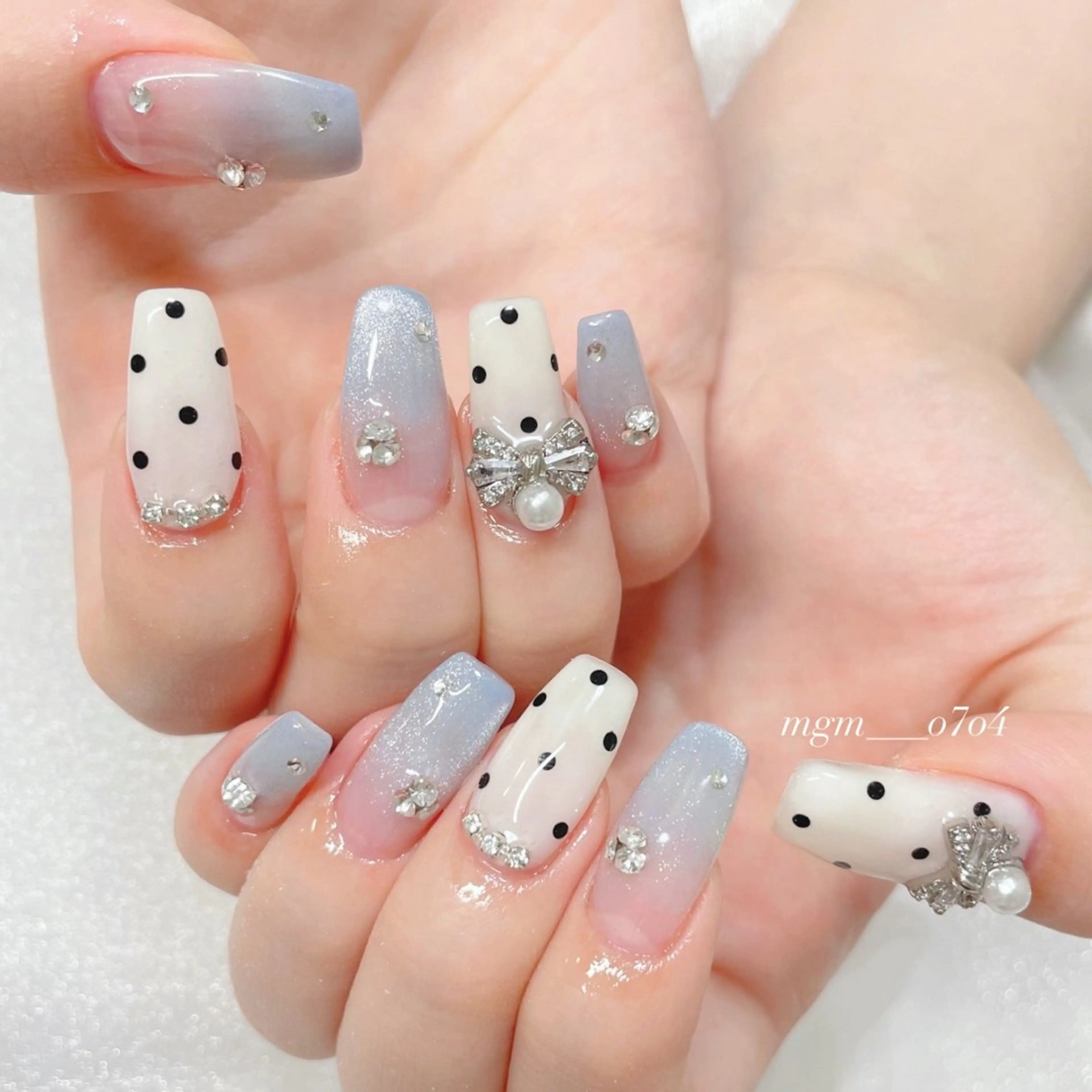 ネイル ハンドネイル ハンドケア MoON...❤︎ MeGuのネイルデザイン