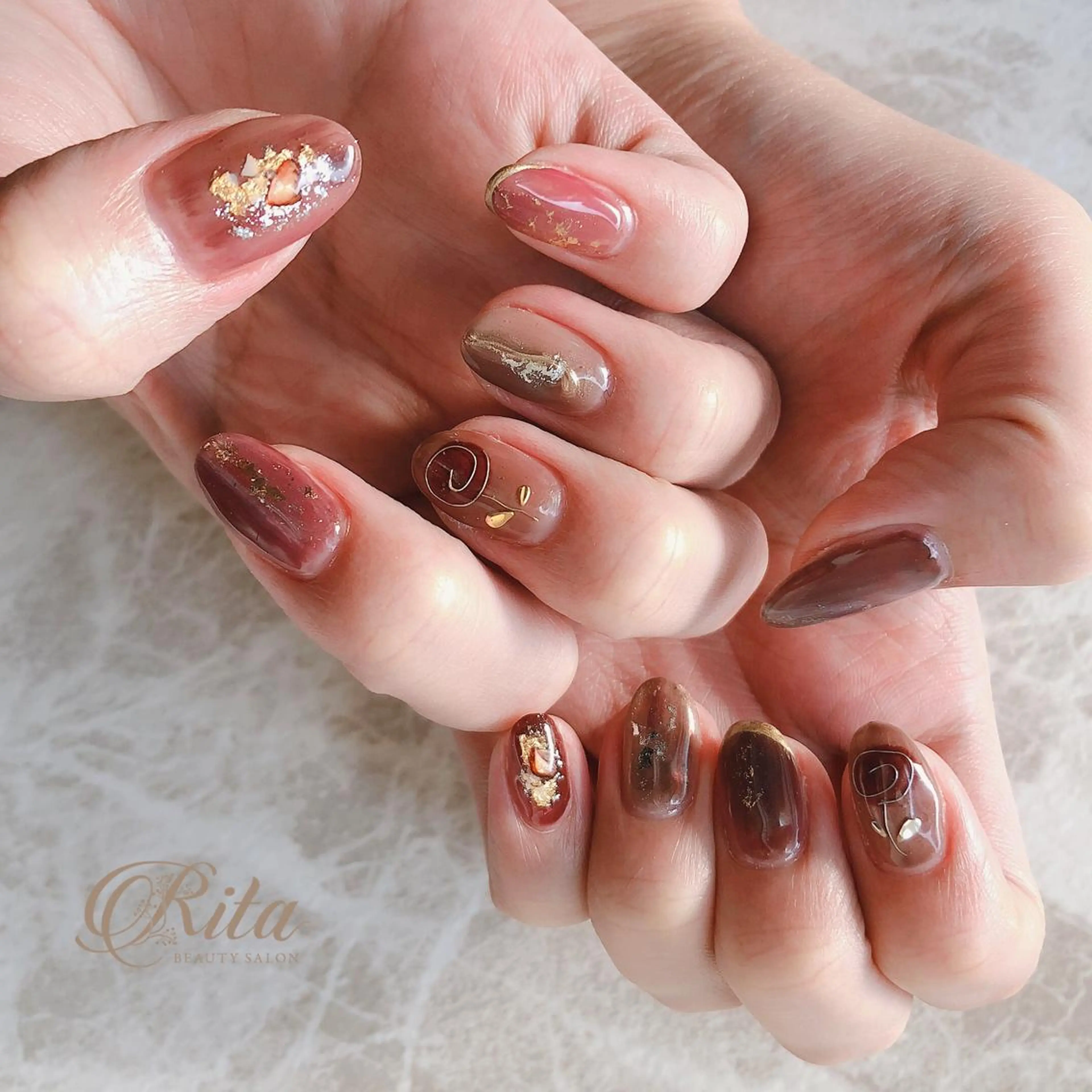 ネイル Rio 𓍼のネイルデザイン