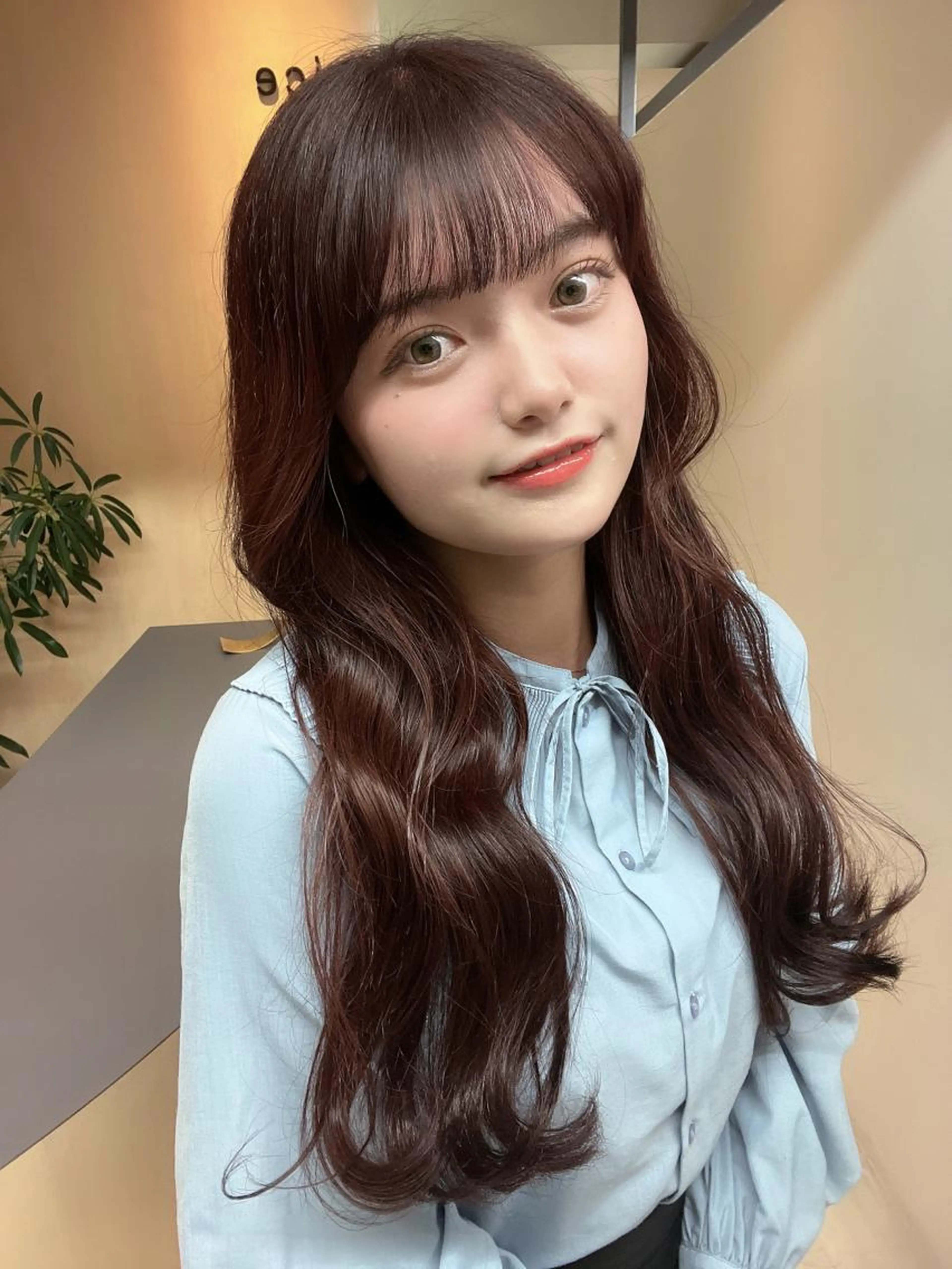 1月限定前髪カット＋うる艶ワンカラー＋11ステップ最高級トリートメント🫧¥6500の写真