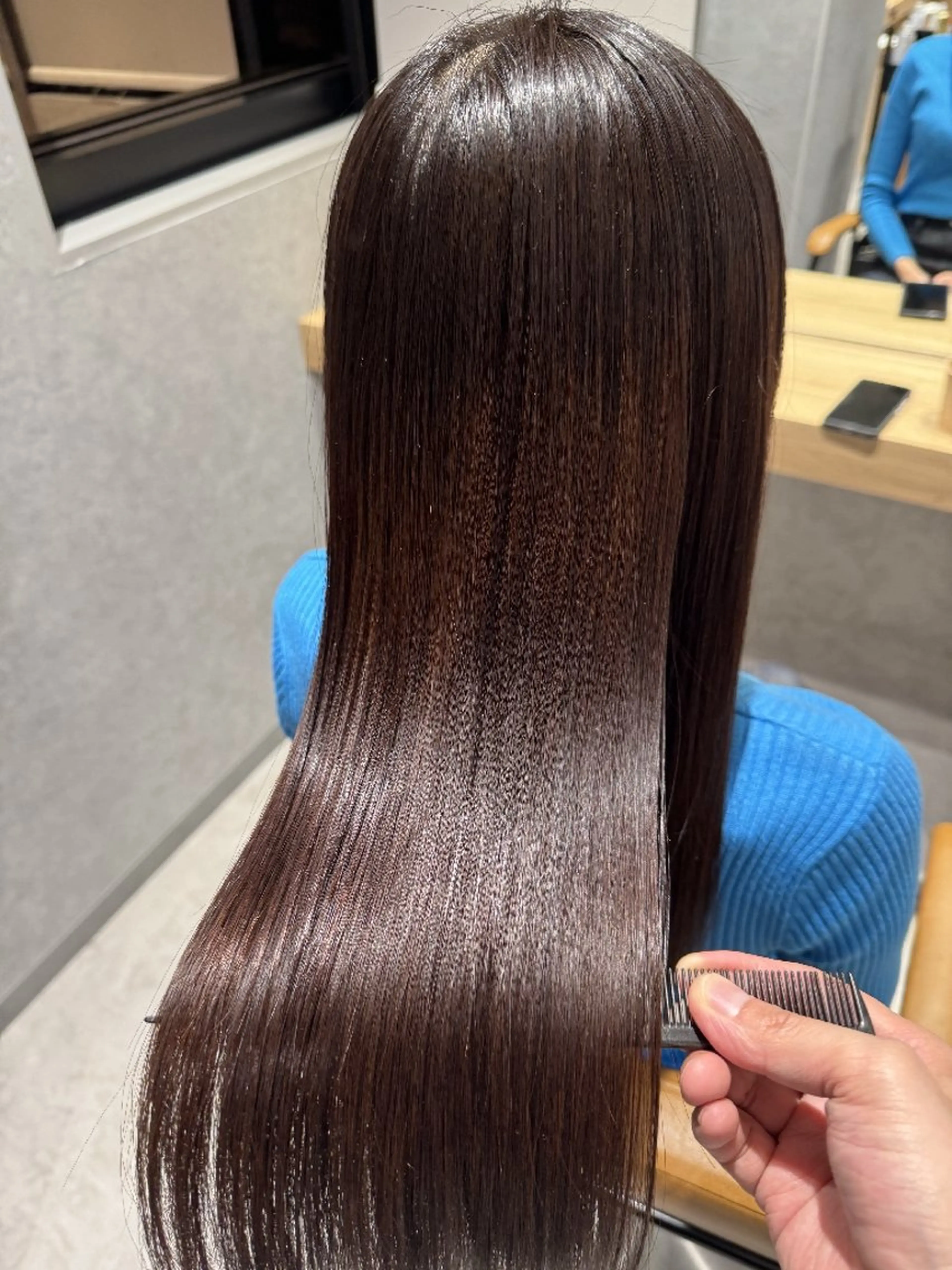 ロング ヘアカラー 澤戸 慶祐のヘアスタイル