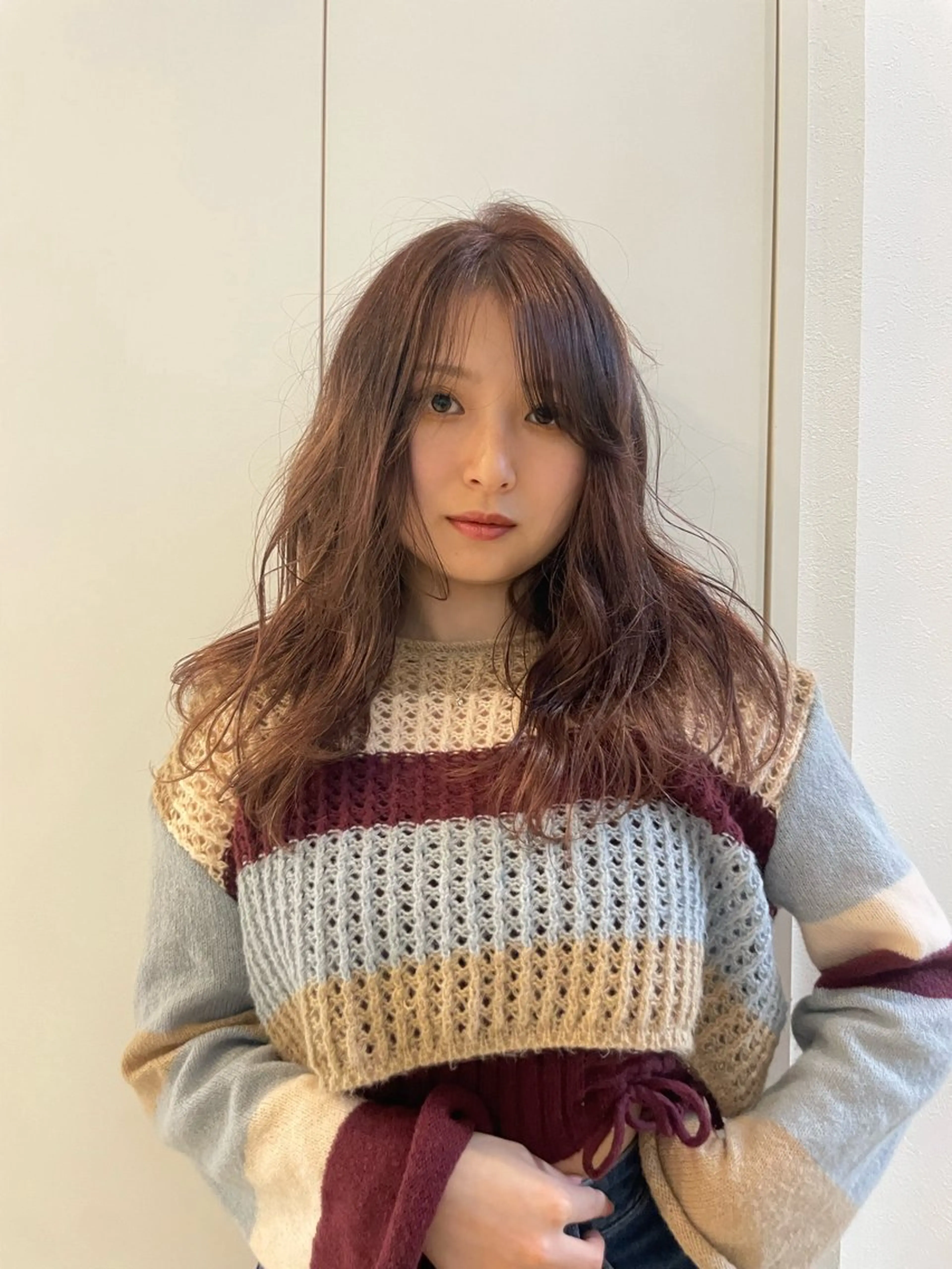 カラー YURiA レイヤー🫧のヘアスタイル