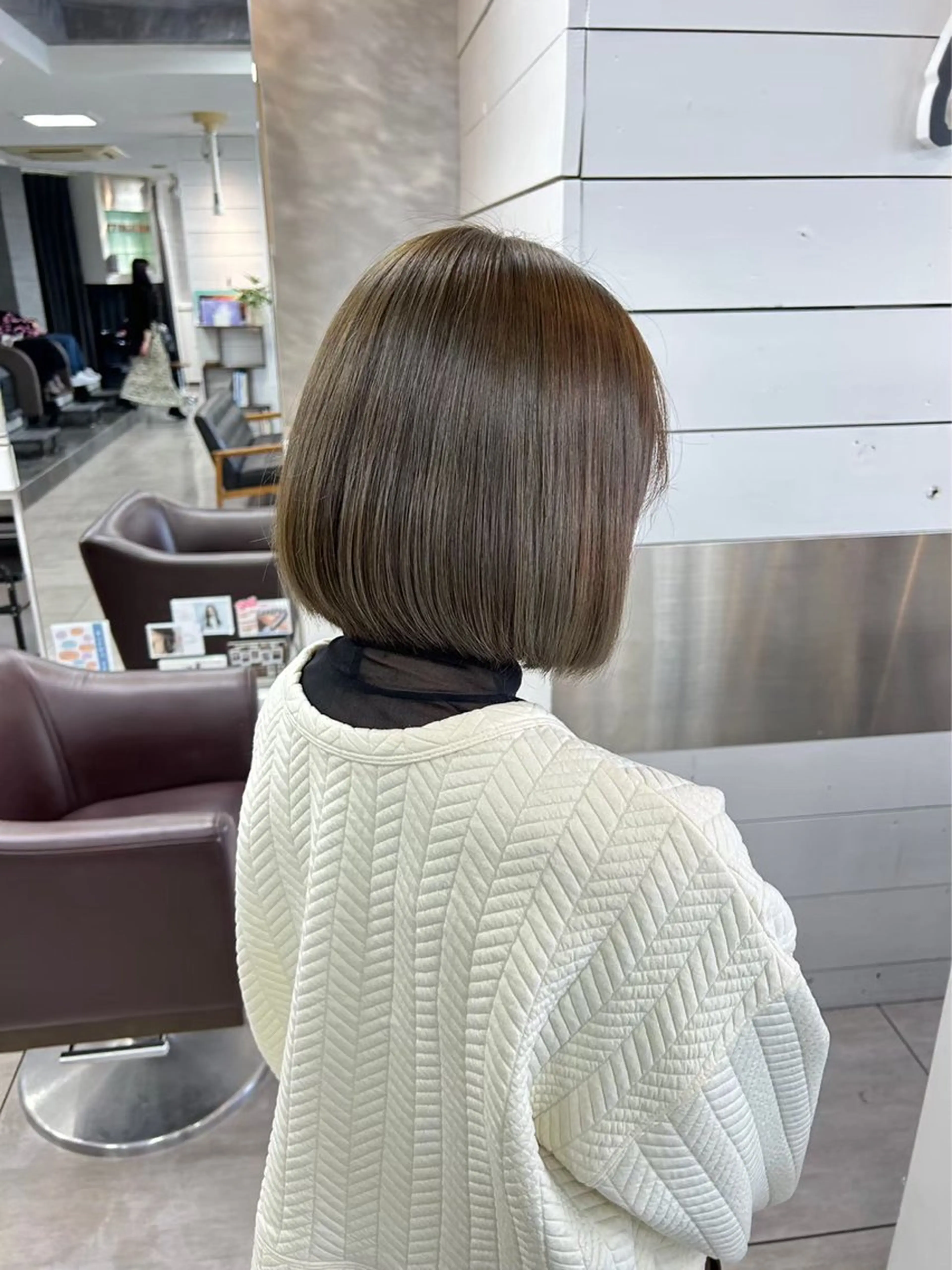 ショート 縮毛矯正✖髪質改善 仁木伸明のヘアスタイル