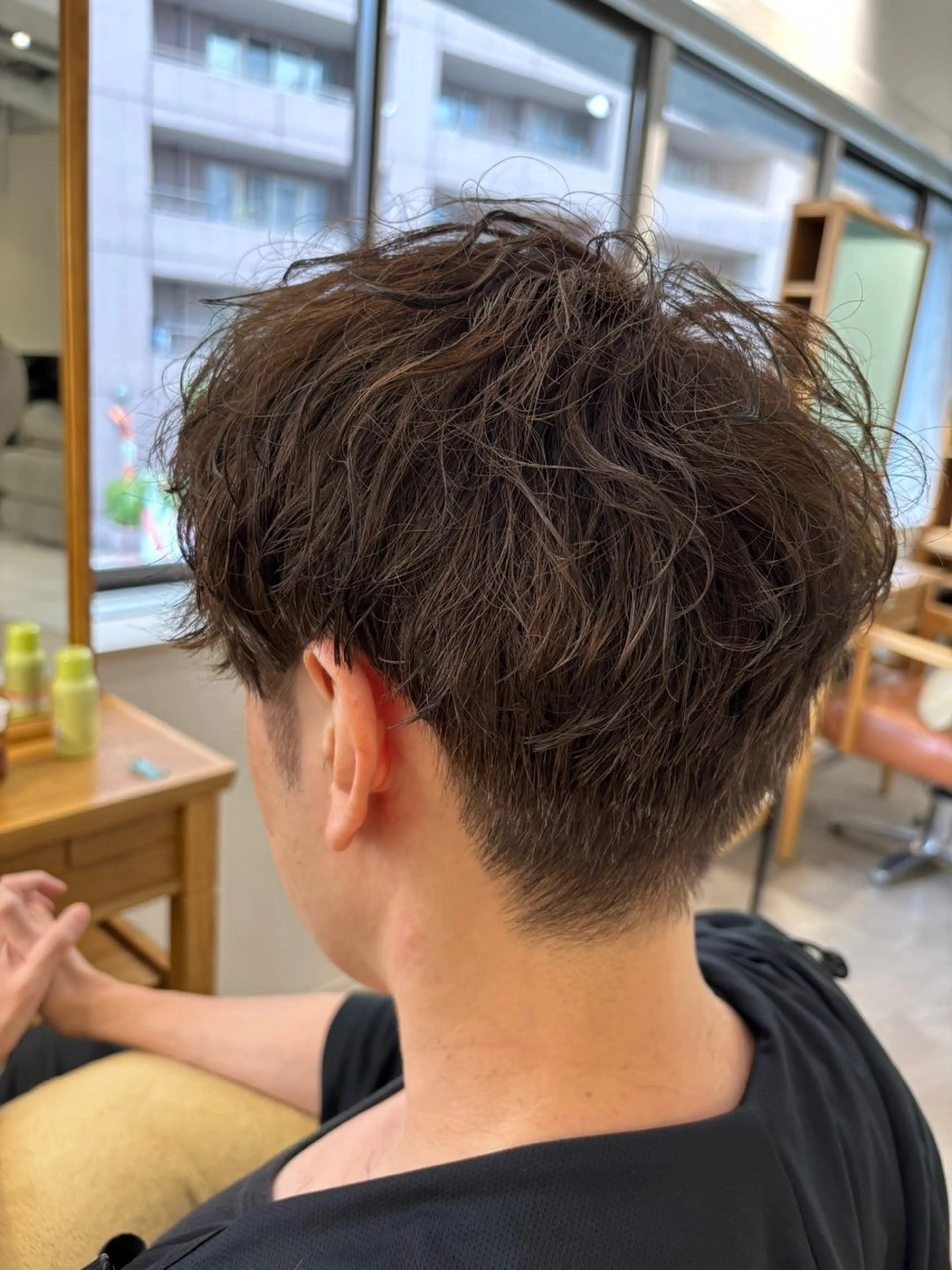 メンズカット+フルカラー(ブリーチなし)の写真