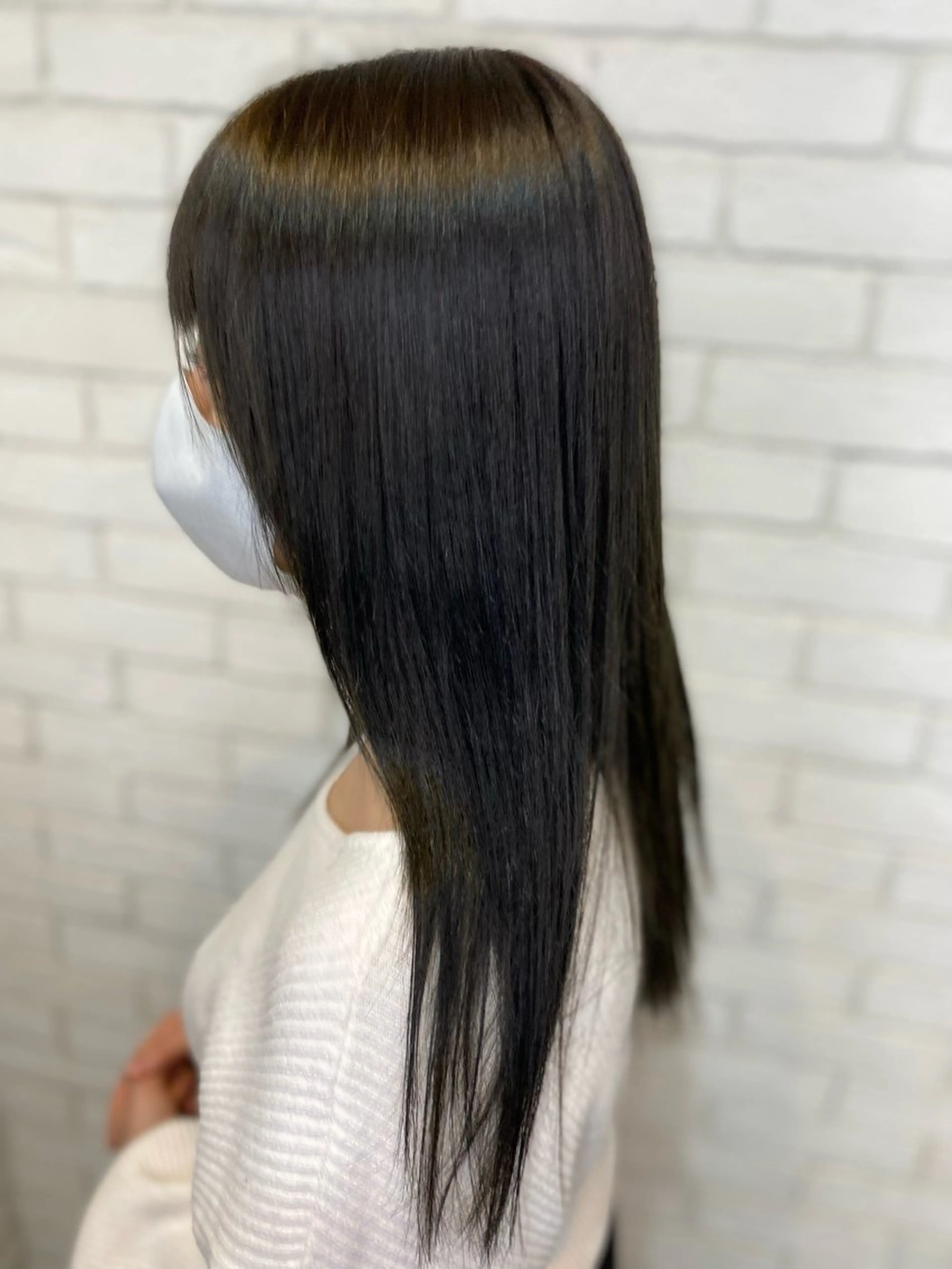 セミロング カラー ヘアカラー トリートメント ヨシダ フミノリのヘアスタイル