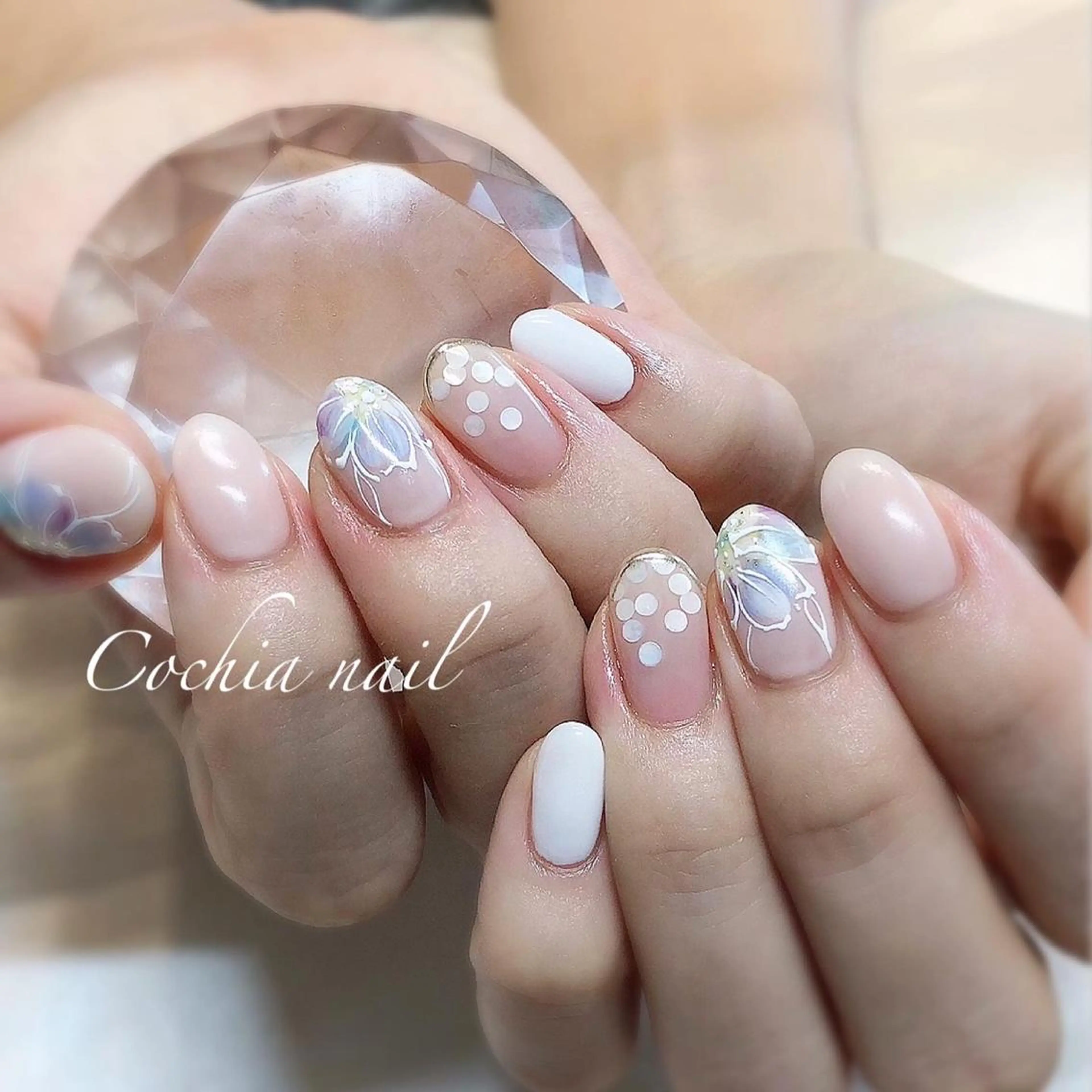 ネイル ハンドネイル ☆Cochia nail☆のネイルデザイン