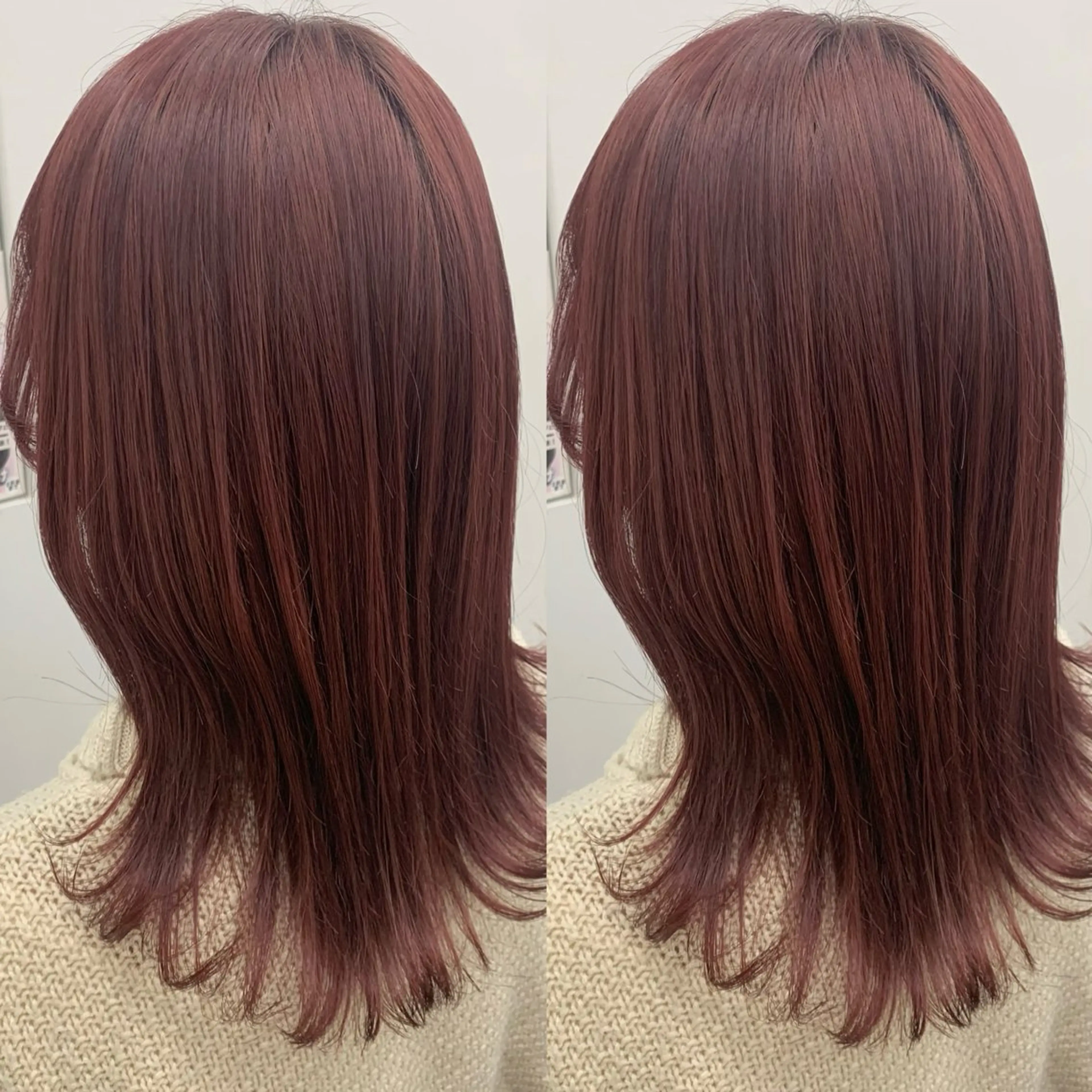 ミディアム ブリーチ無しカラー✨ 美鈴のヘアスタイル