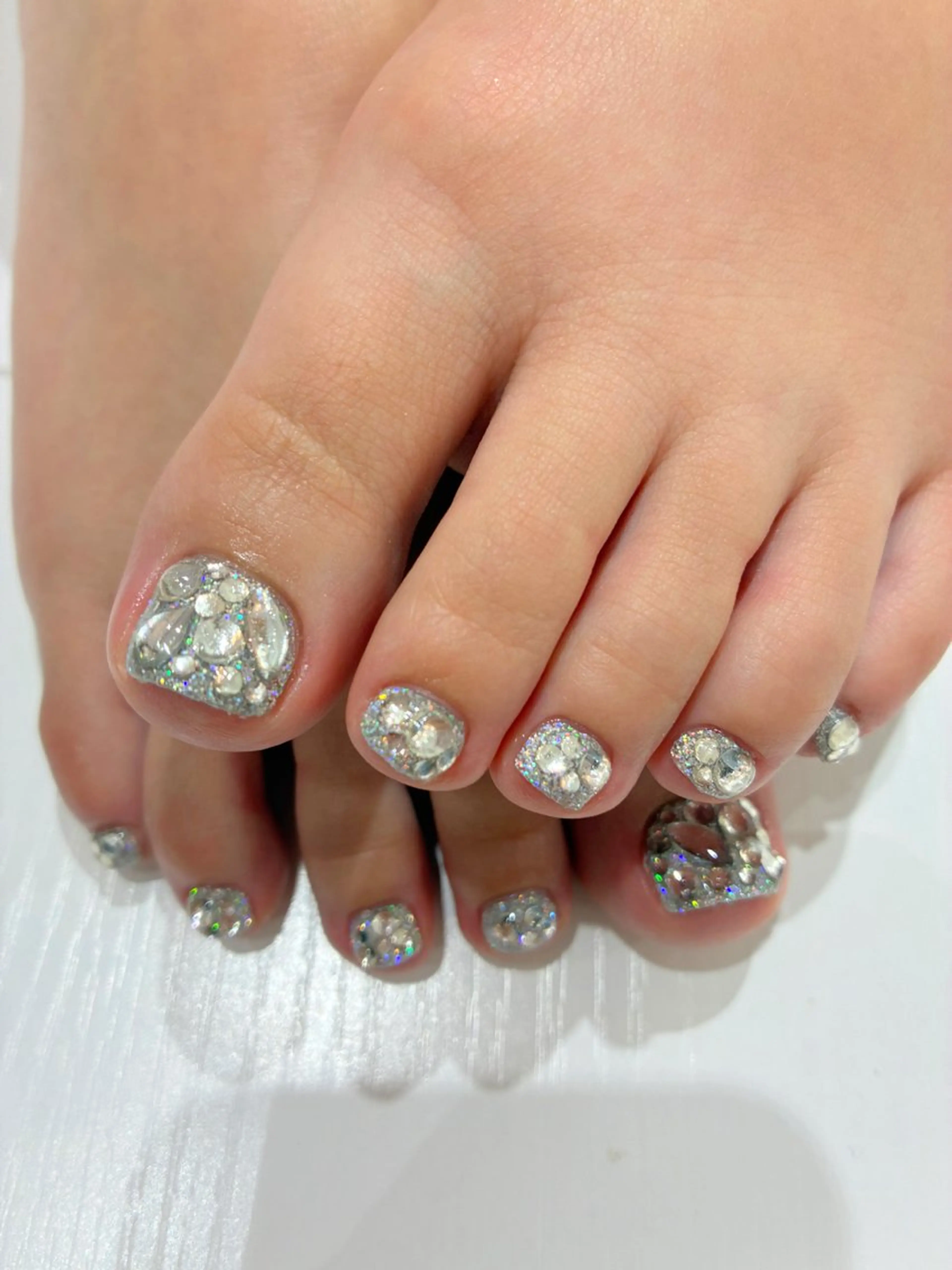 ネイル フットネイル 持ち込み Nest 岩崎のネイルデザイン