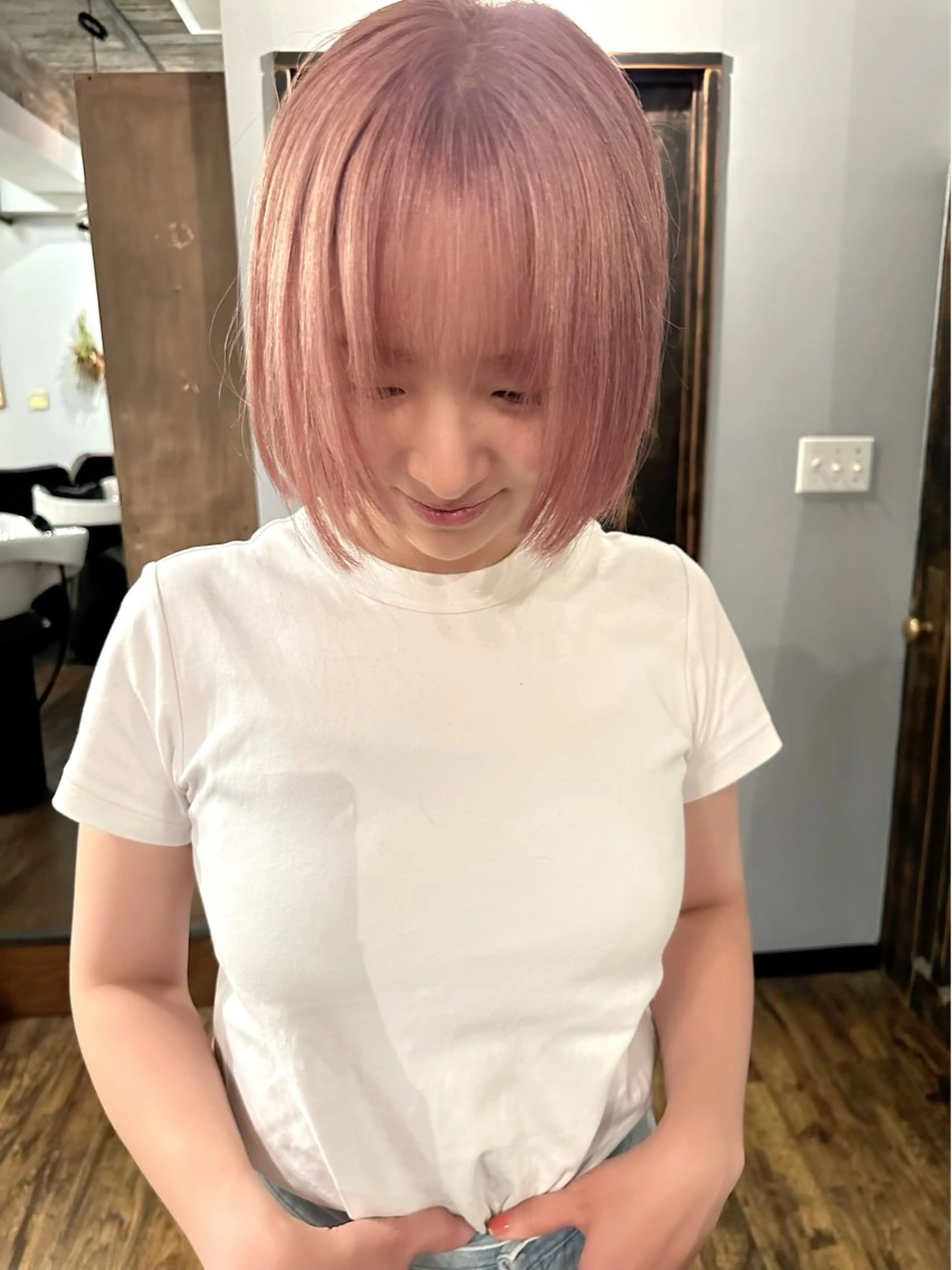 ショート CIERA所属・トウジョウ アリサのヘアスタイル