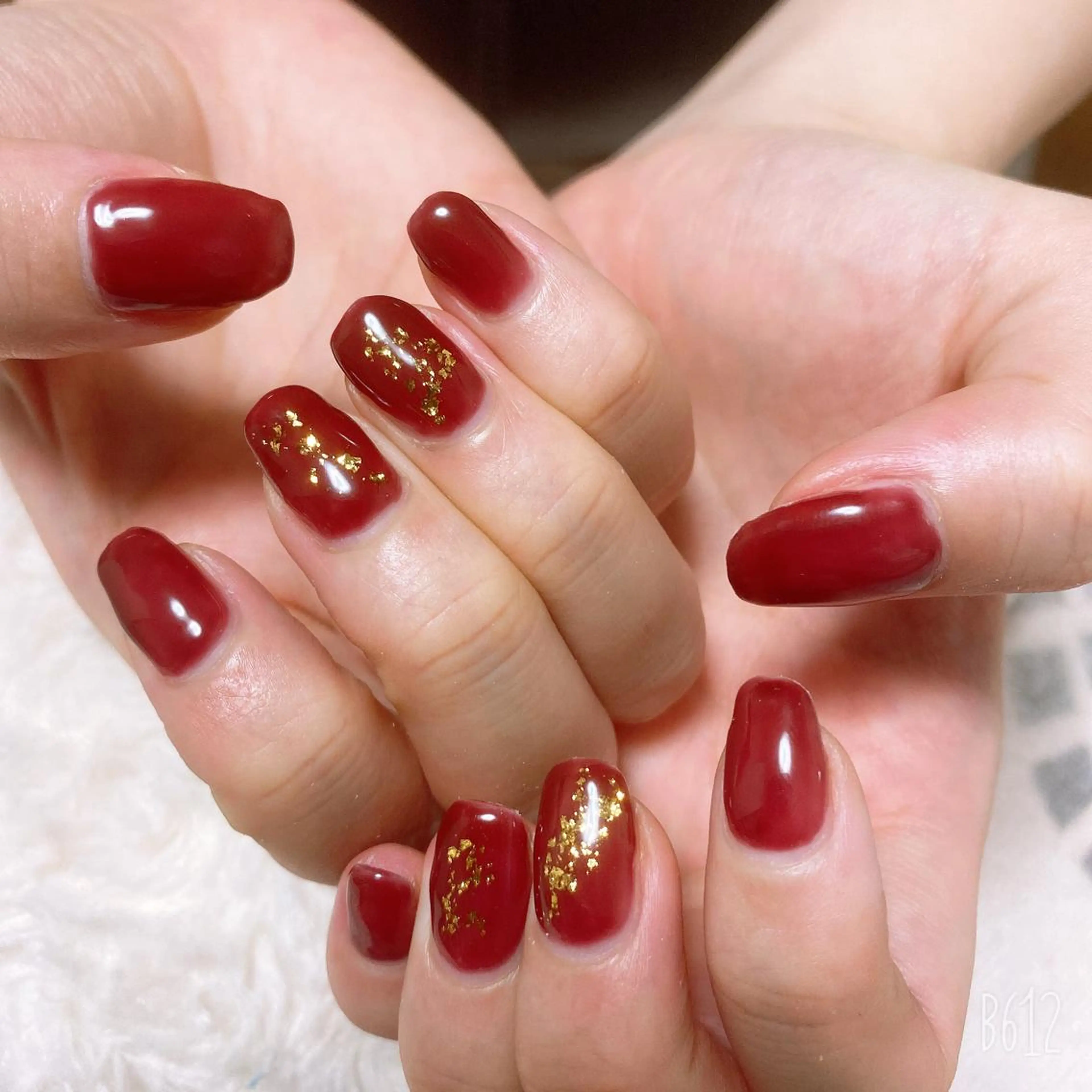 ネイル The Best Beauty受付担当のヘアスタイル