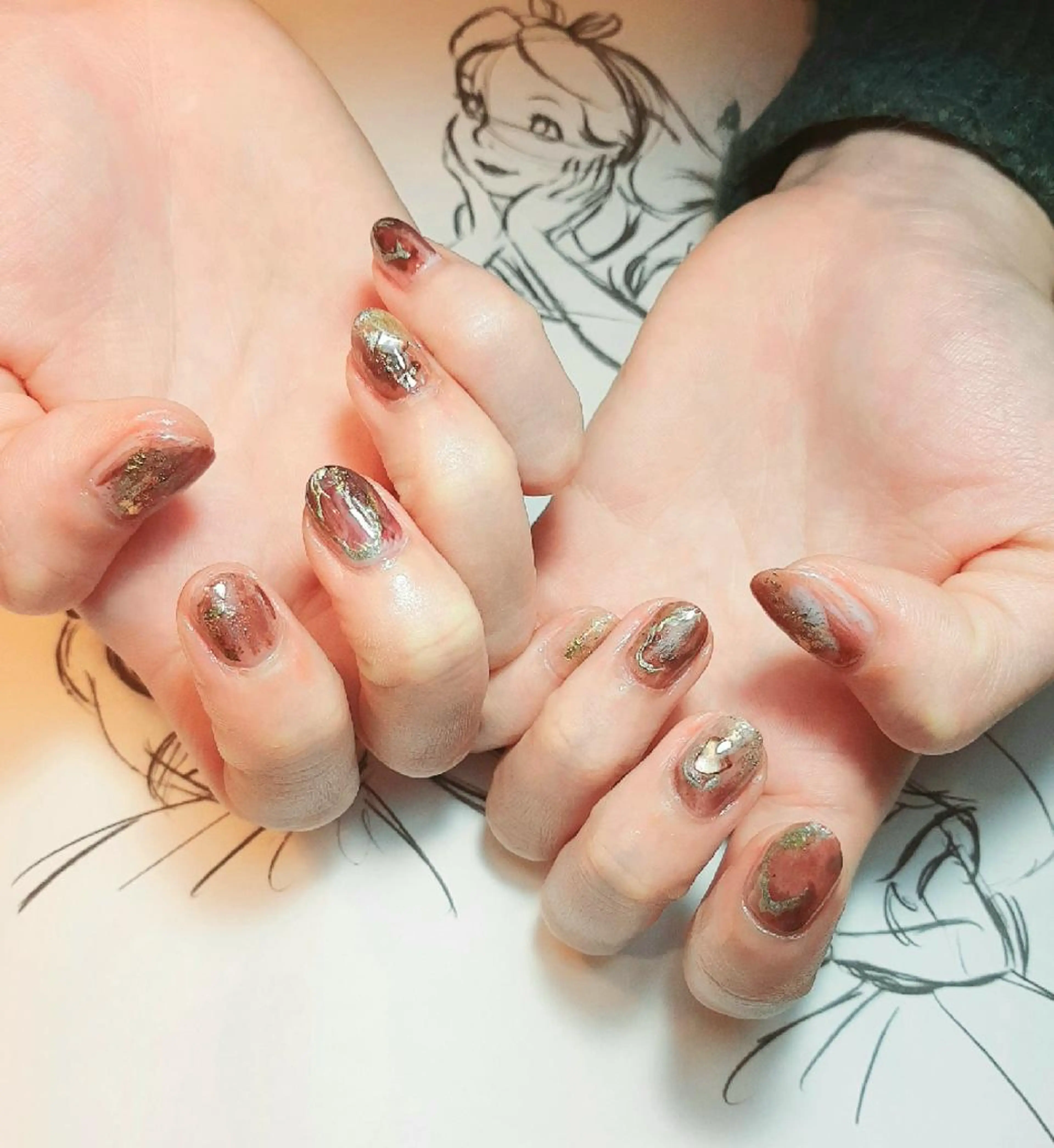 ネイル ニュアンスネイル owlnail /持込みデザイン専門のネイルデザイン