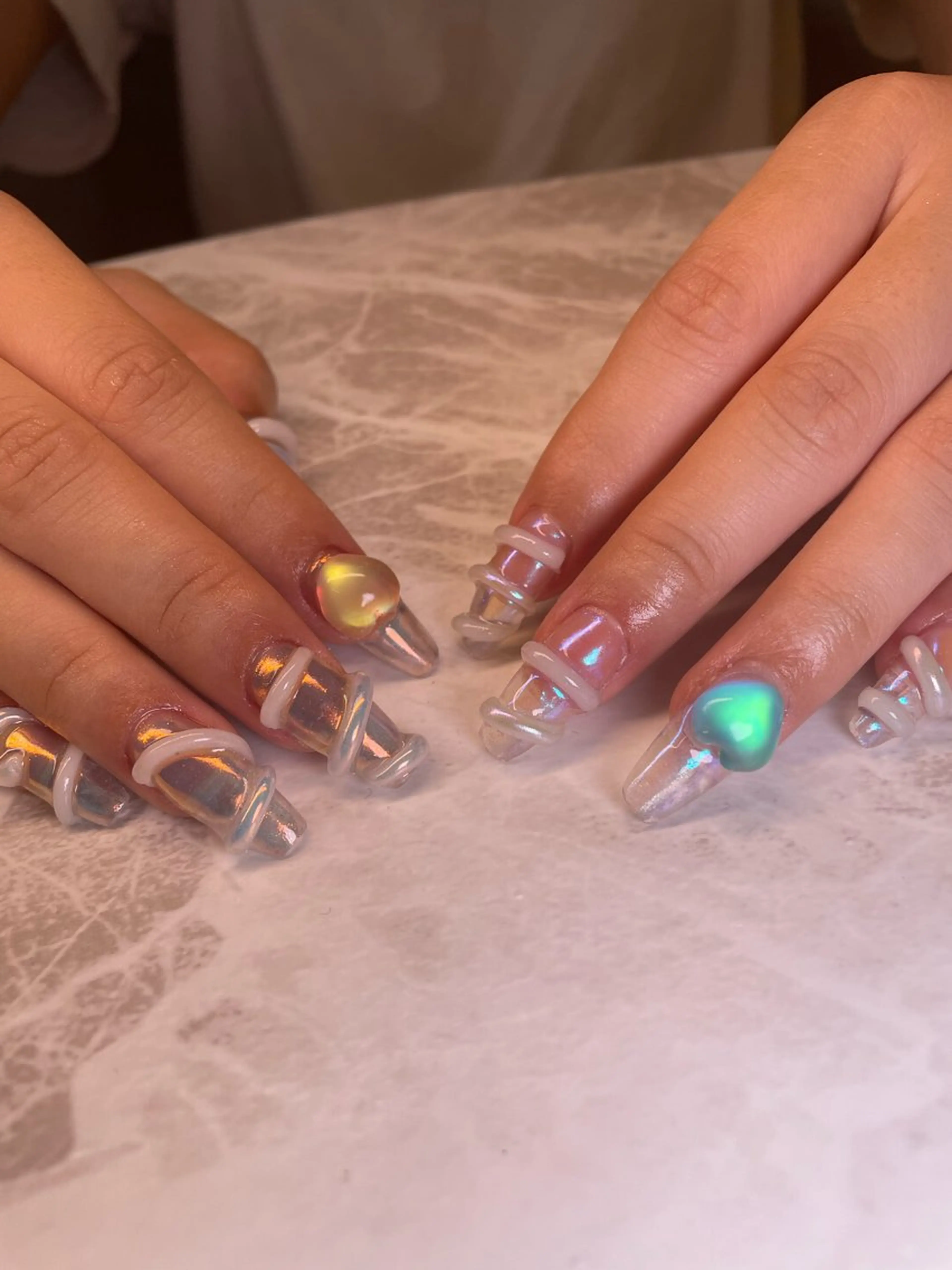 ネイル ハンドネイル YOUTH nails waxing所属・YOUTH natsumiのネイルデザイン