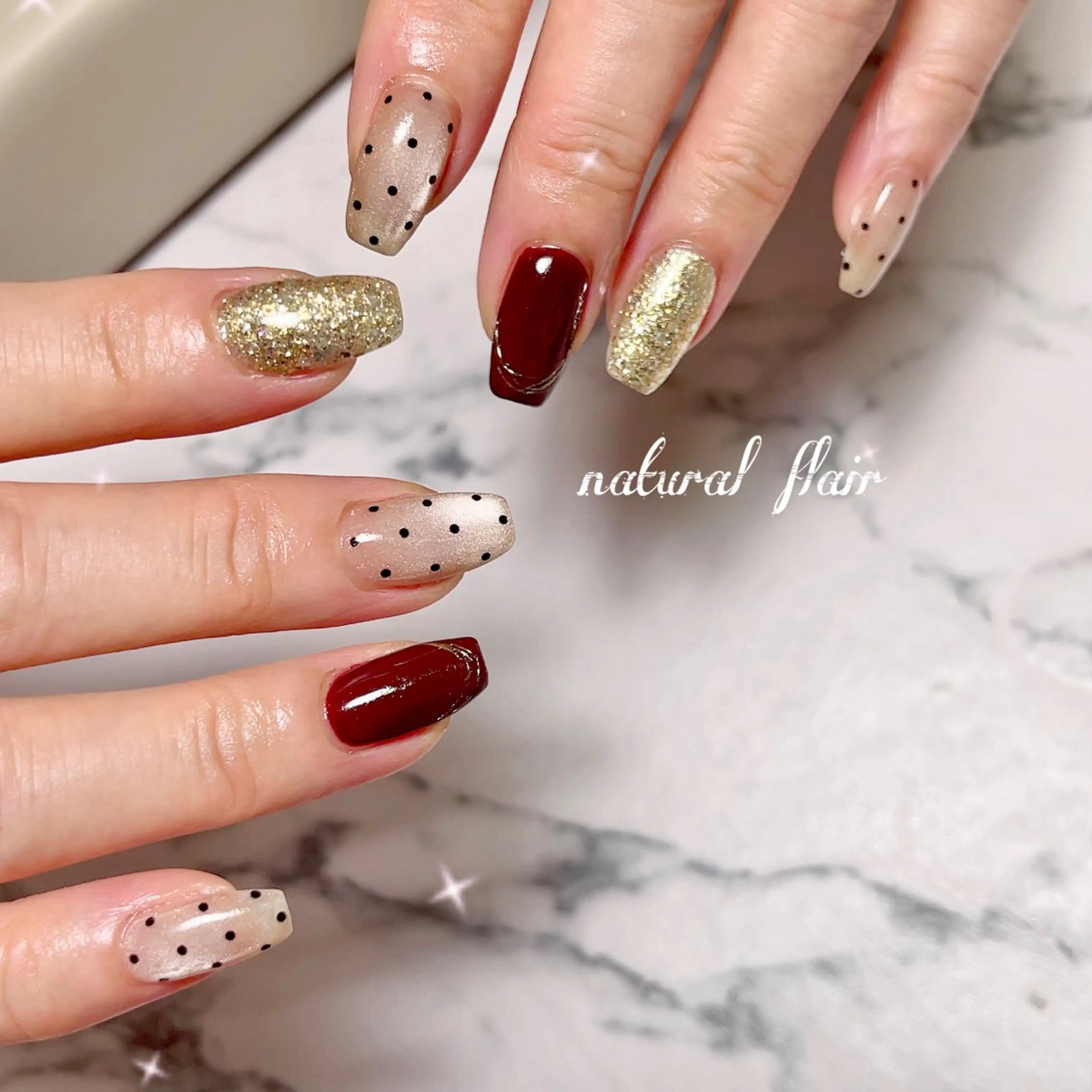 ネイル natural flairのネイルデザイン