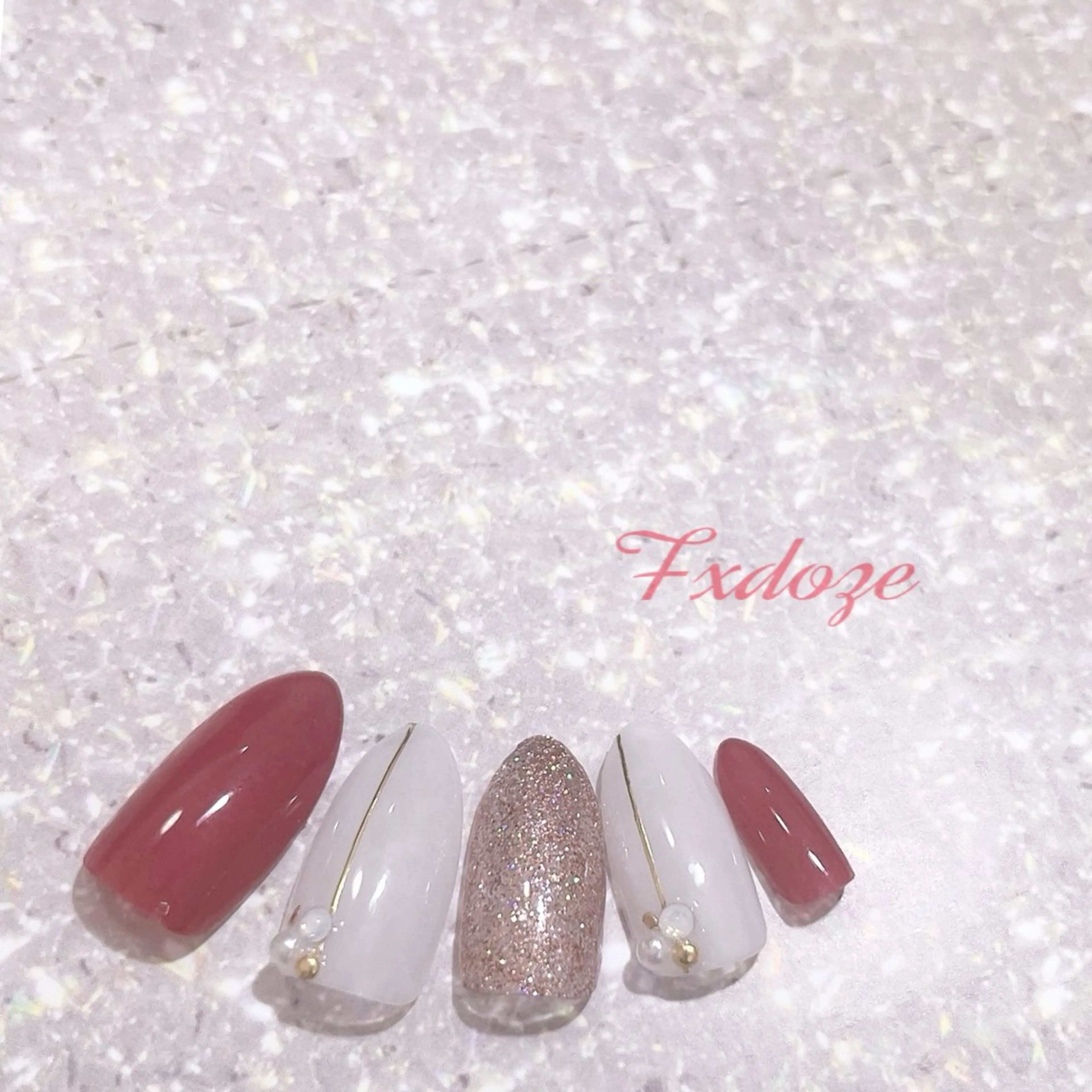 ネイル アートネイル Fxdoze〜ｴﾌﾊﾞｲﾄﾞｩｰｾﾞ所属・fxdoze Manakaのネイルデザイン