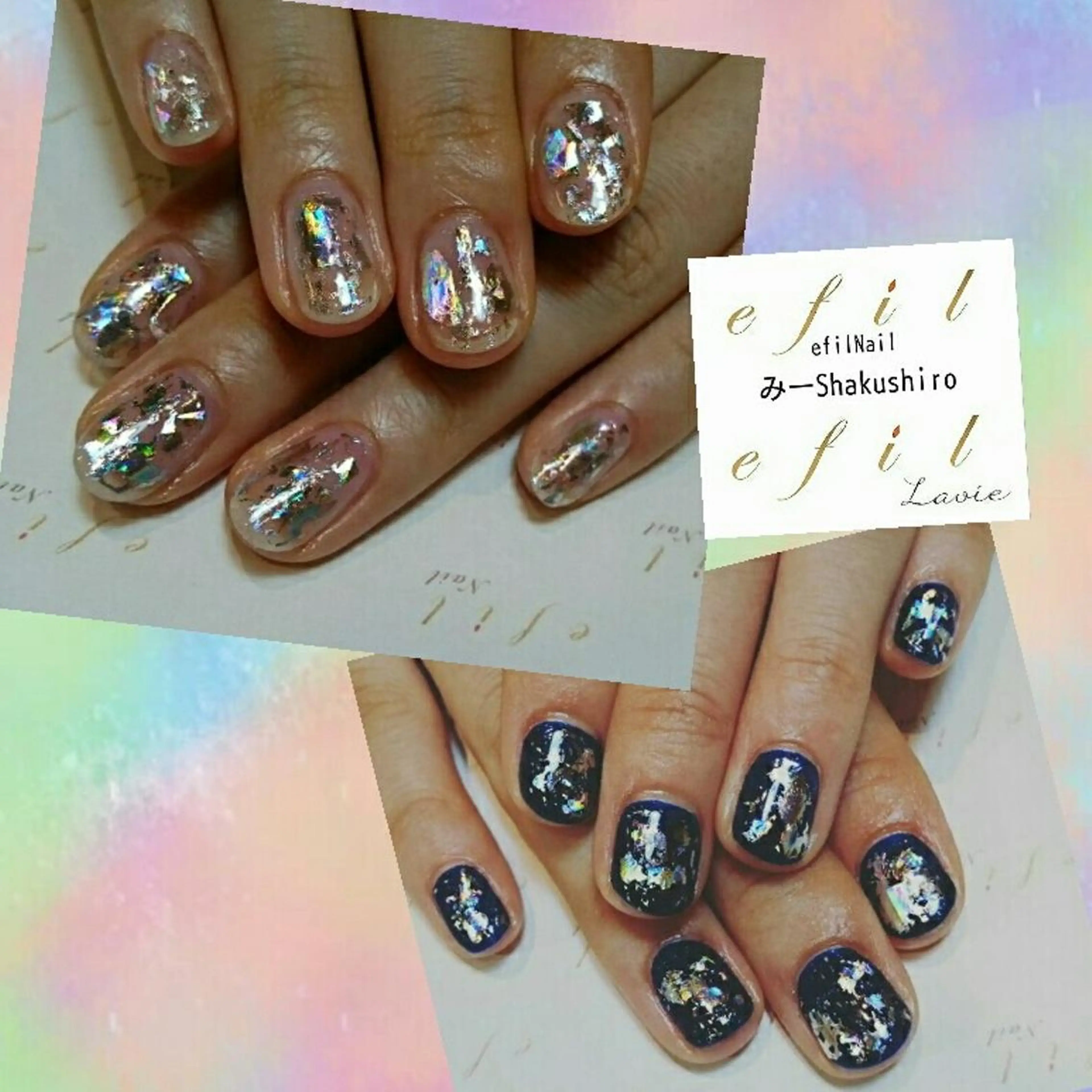 ネイル アートネイル みー shakushiroのネイルデザイン