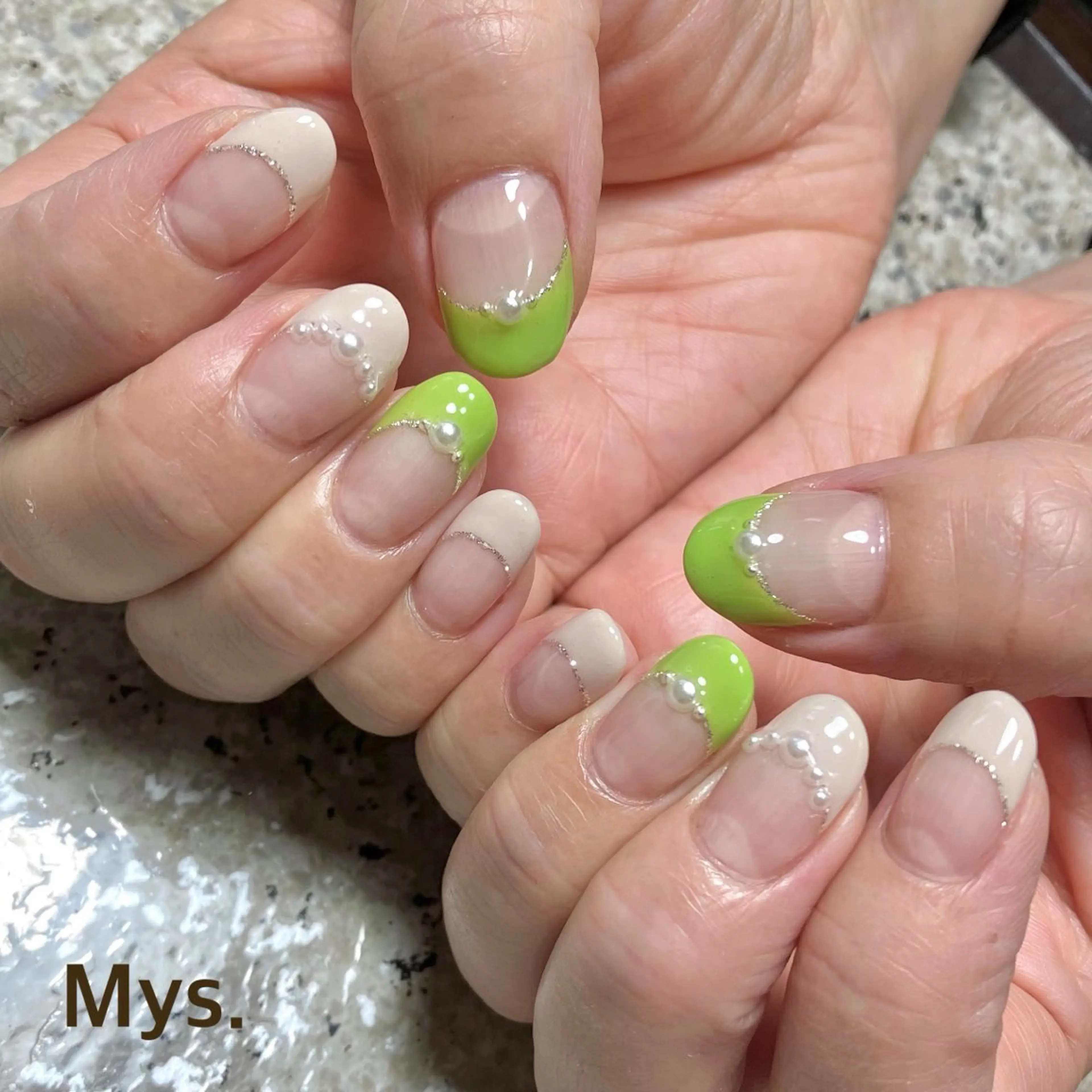 ネイル ハンドネイル Mys. 三上紗紀のネイルデザイン