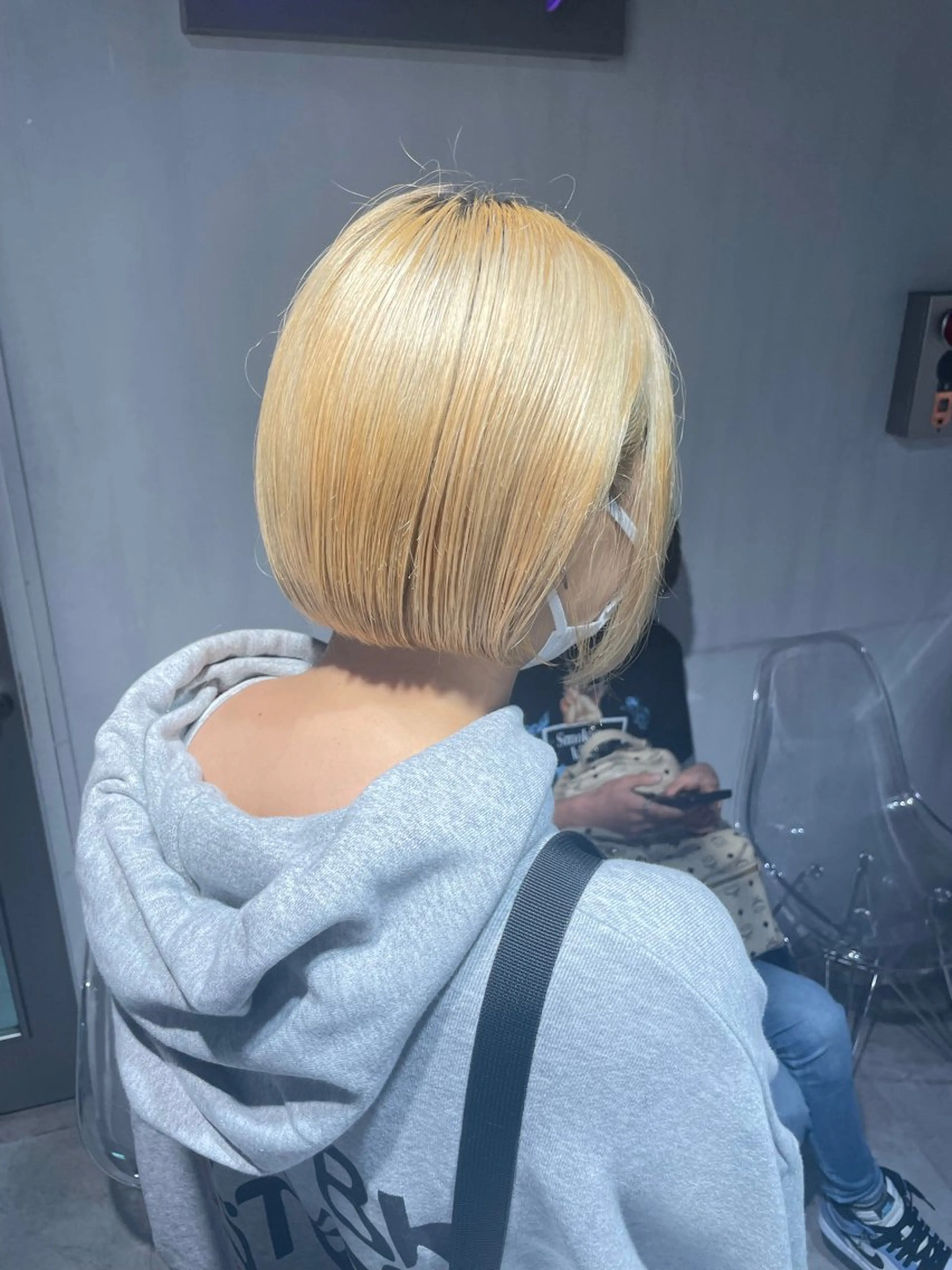 ショート カラー カット ヘアカラー トリートメント ヘッドスパ ヘアセット 🦋ハイトーンボブ ショート🦋トシキのヘアスタイル