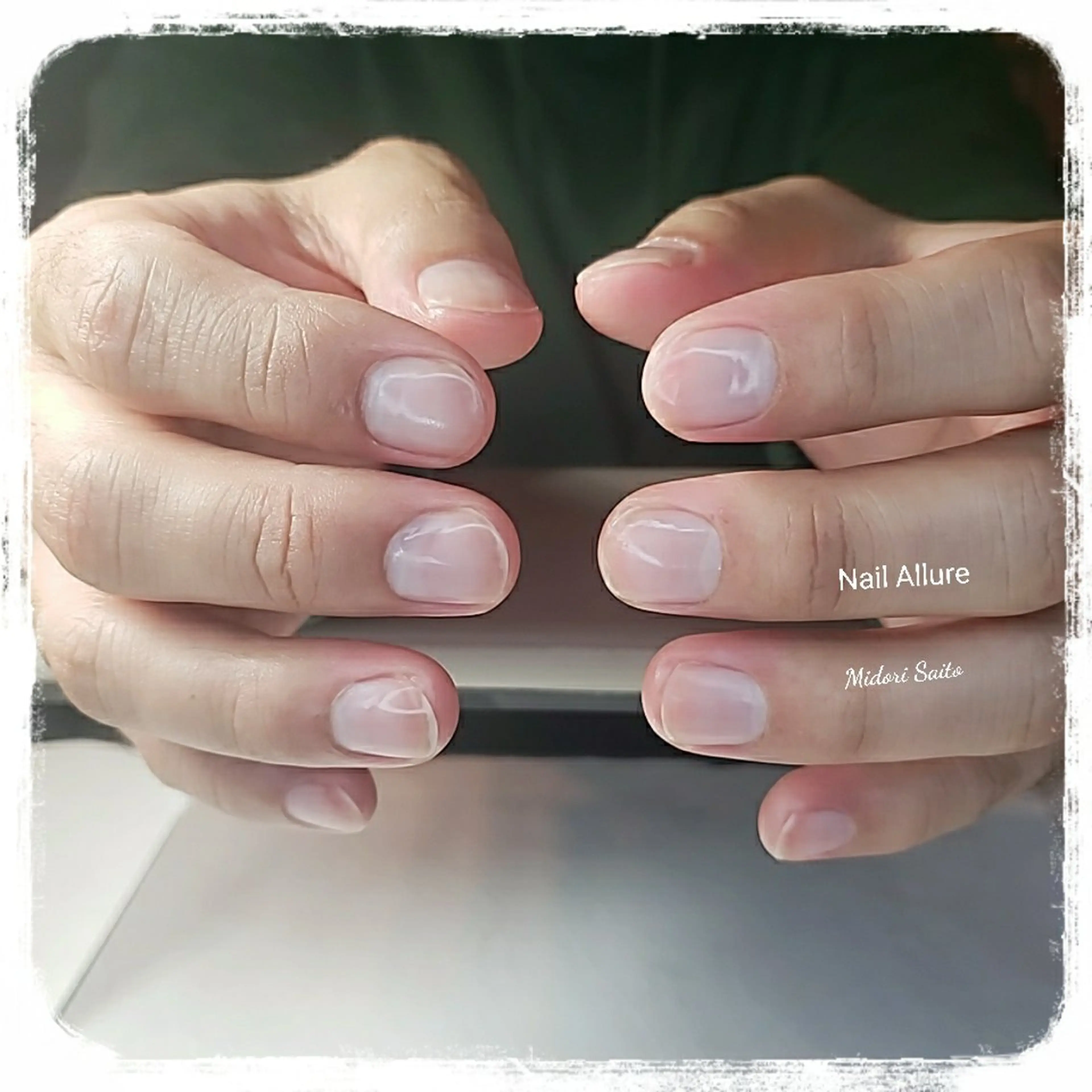 ネイル グリーン メンズネイル Nail Allure(ネイル アルーア)所属・Nail Allureのネイルデザイン
