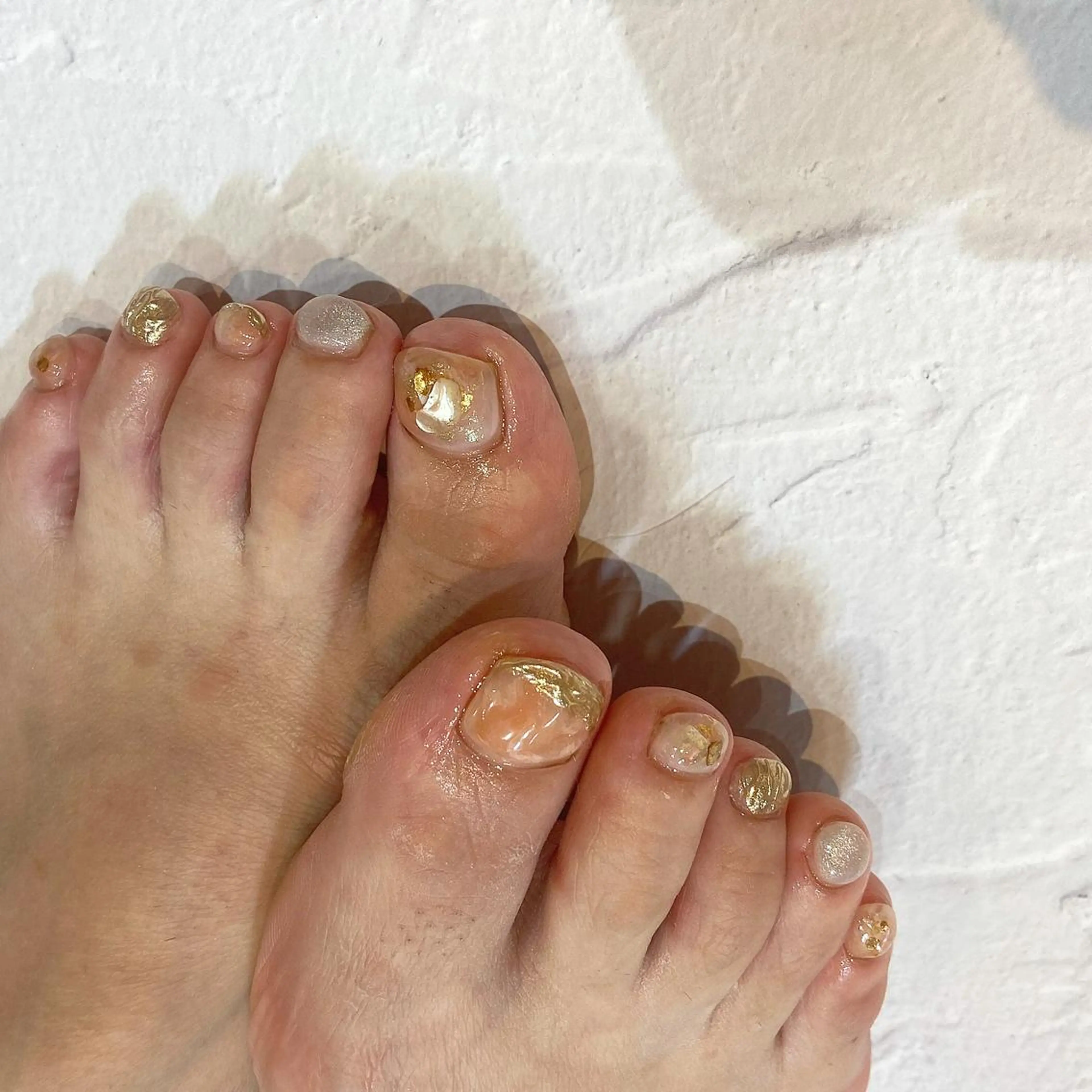 ネイル 𝕄𝕚𝕪𝕦🤍 自由が丘⌇パラジェルのネイルデザイン