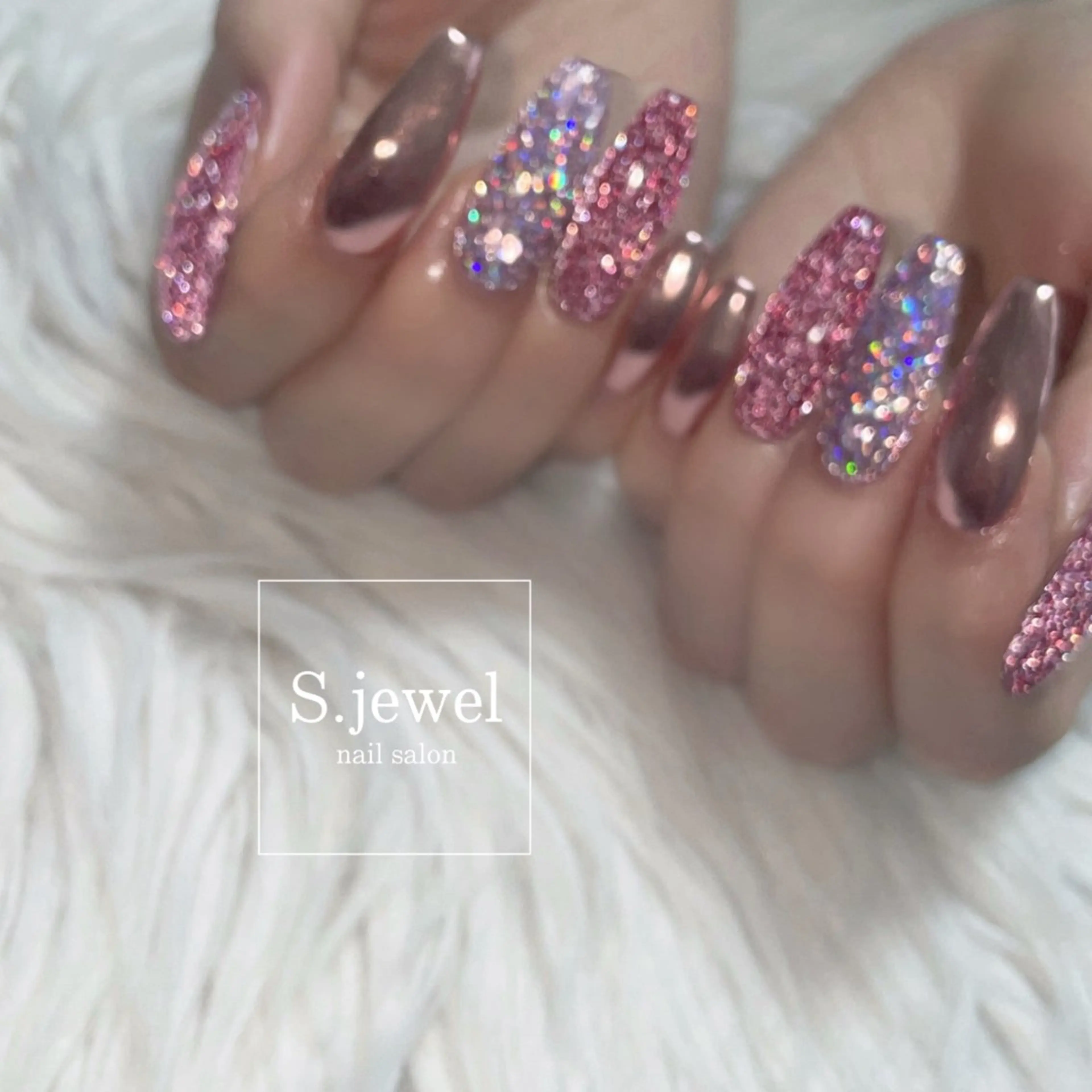 ネイル S♡JEWEL所属・S. JEWELのネイルデザイン