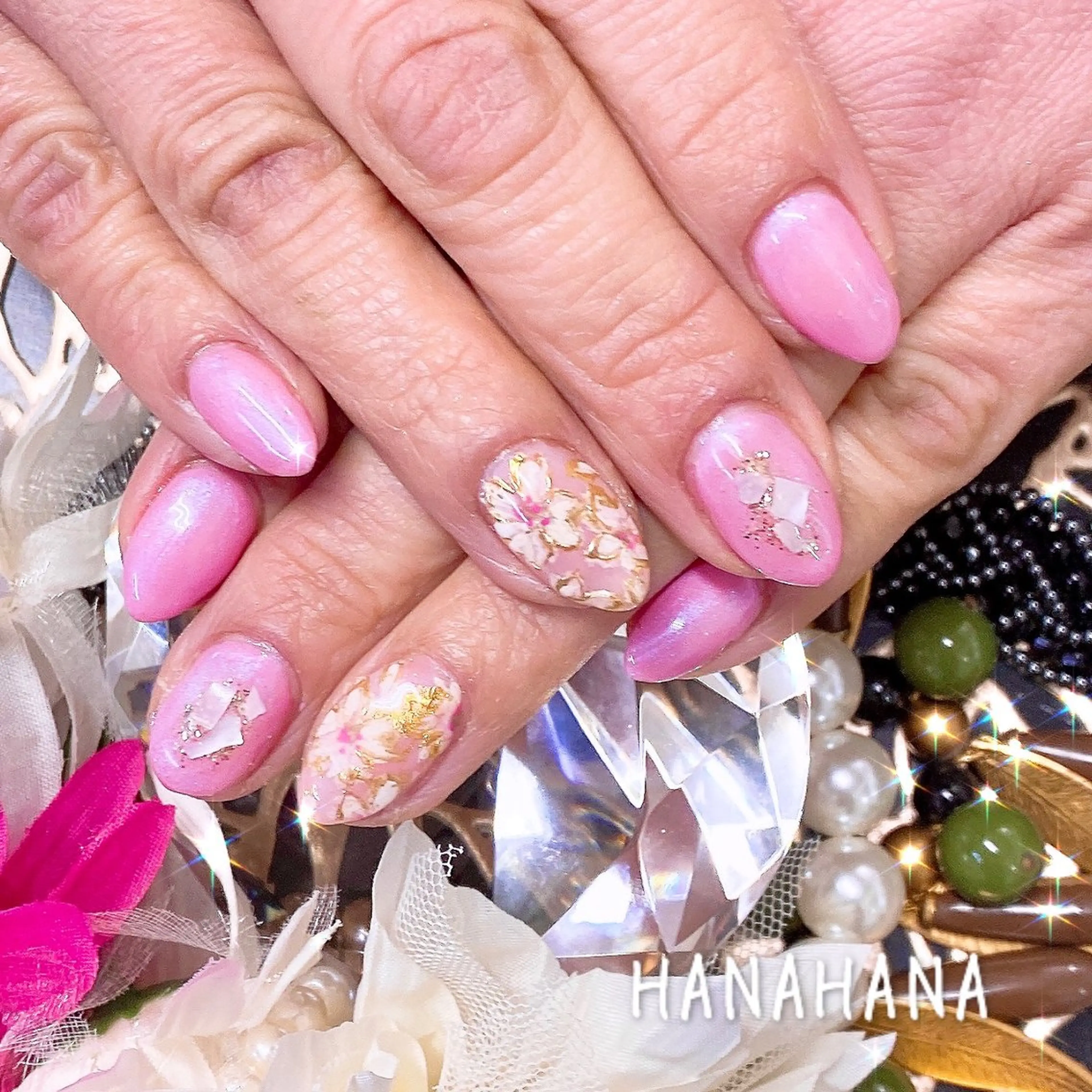ネイル ジェルネイル HANAHANAのネイルデザイン