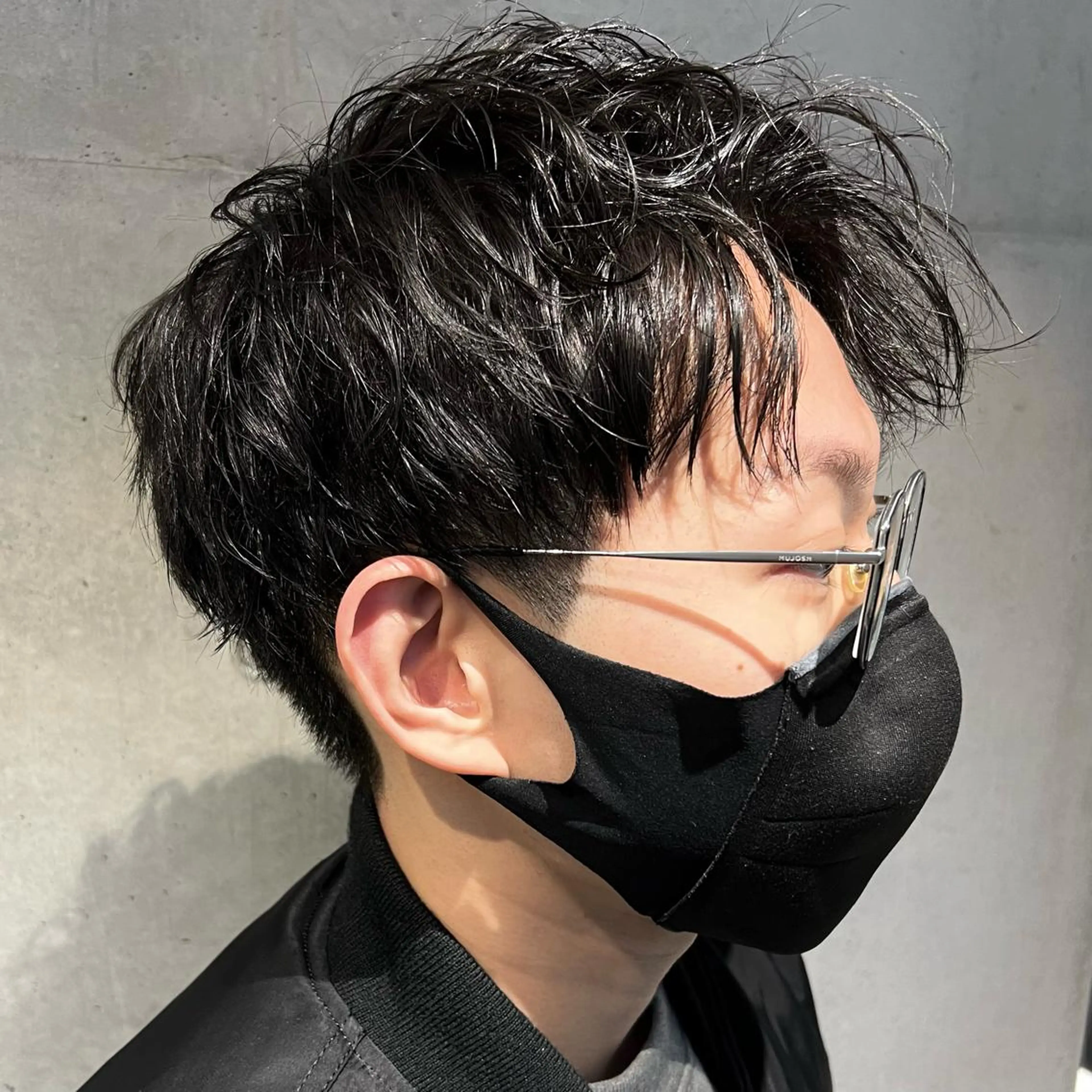 ショート パーマ メンズ メンズパーマ ニュアンスパーマ カット パーマ トリートメント ヘアセット 丁寧なカウンセリング 🌿Chiemi🌿のヘアスタイル