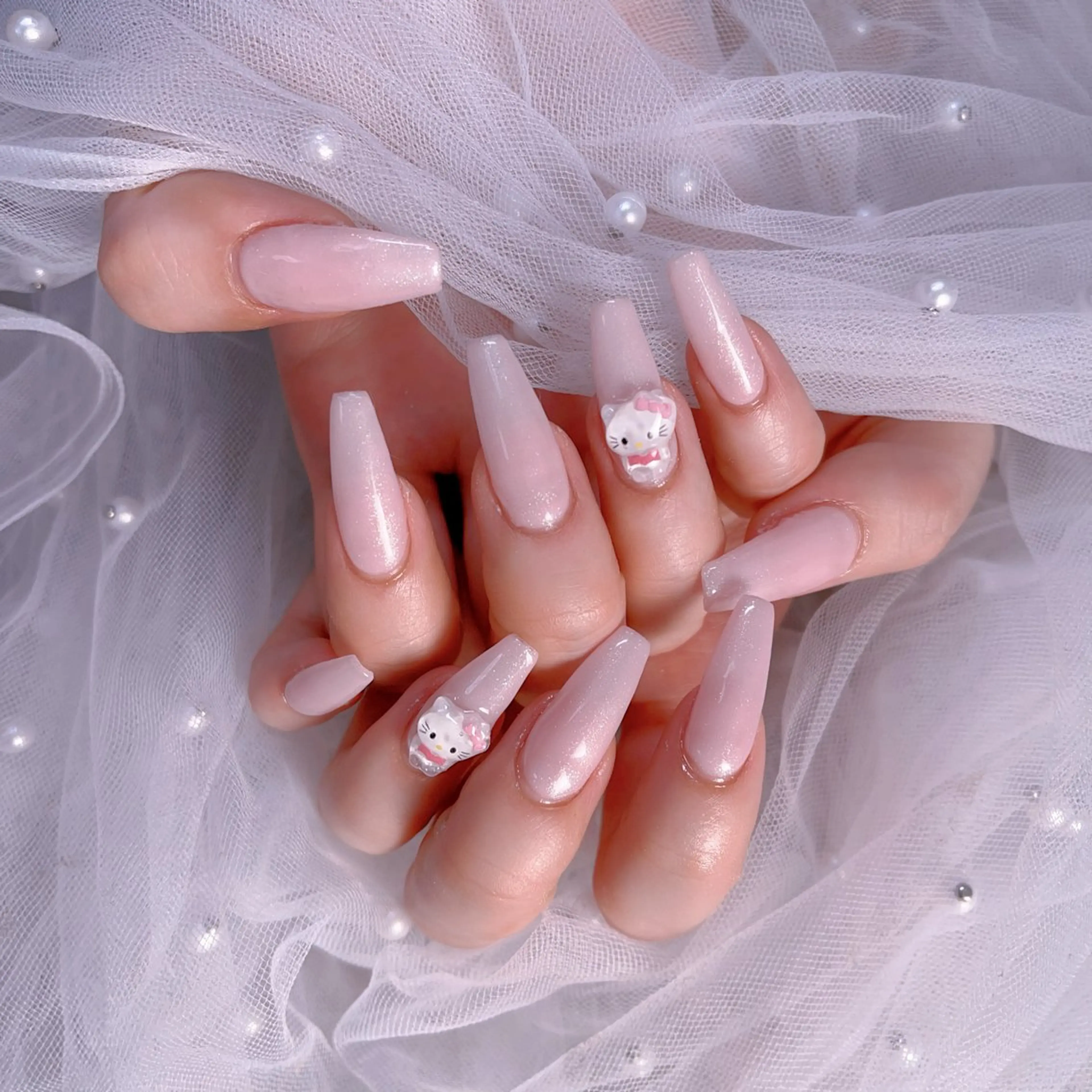 メンズ ネイル アートネイル フレンチネイル ジェルネイル キラキラネイル パラジェル ハンドネイル Bloom スカルプ専門店のネイルデザイン