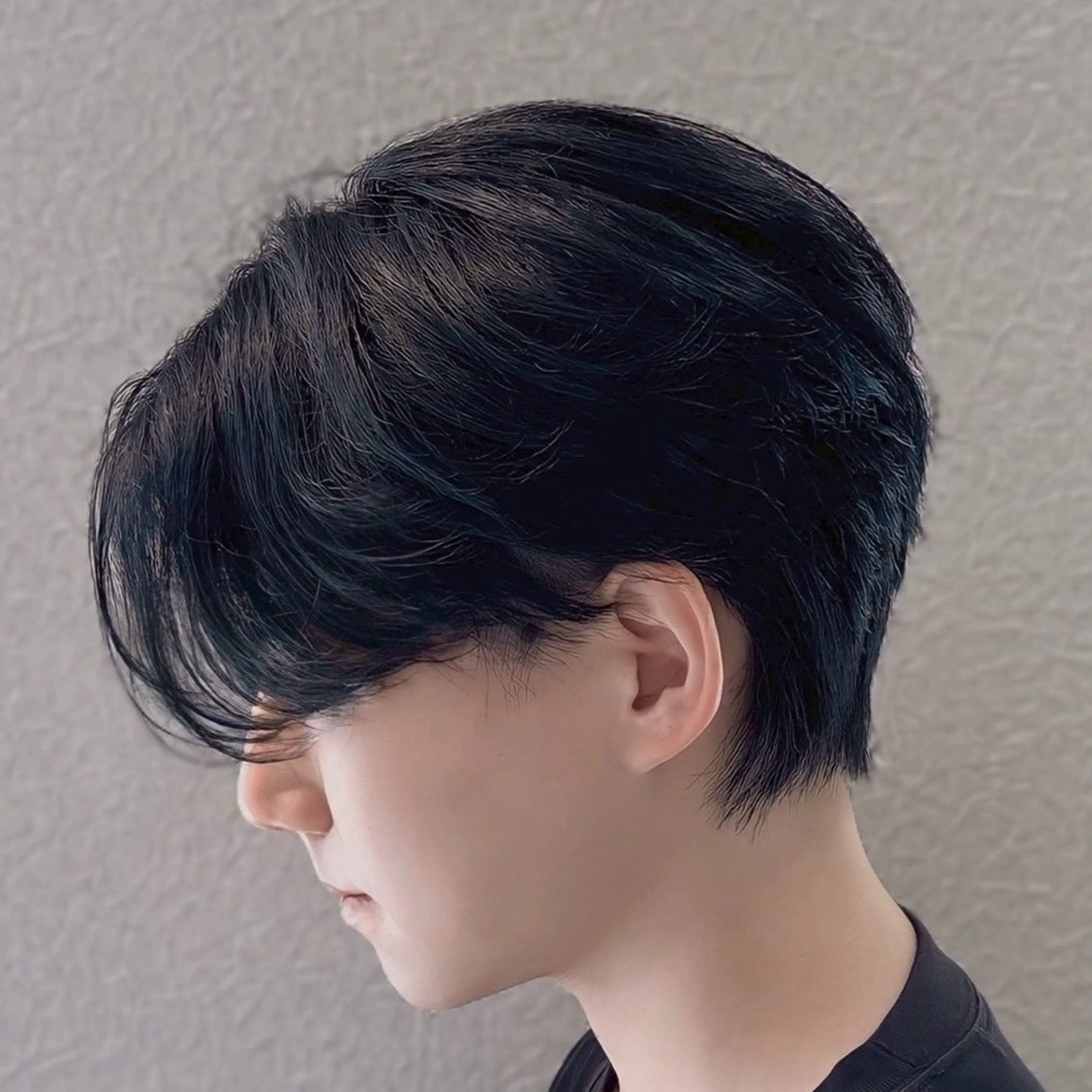 ミディアム パーマ 山中 翔平のヘアスタイル