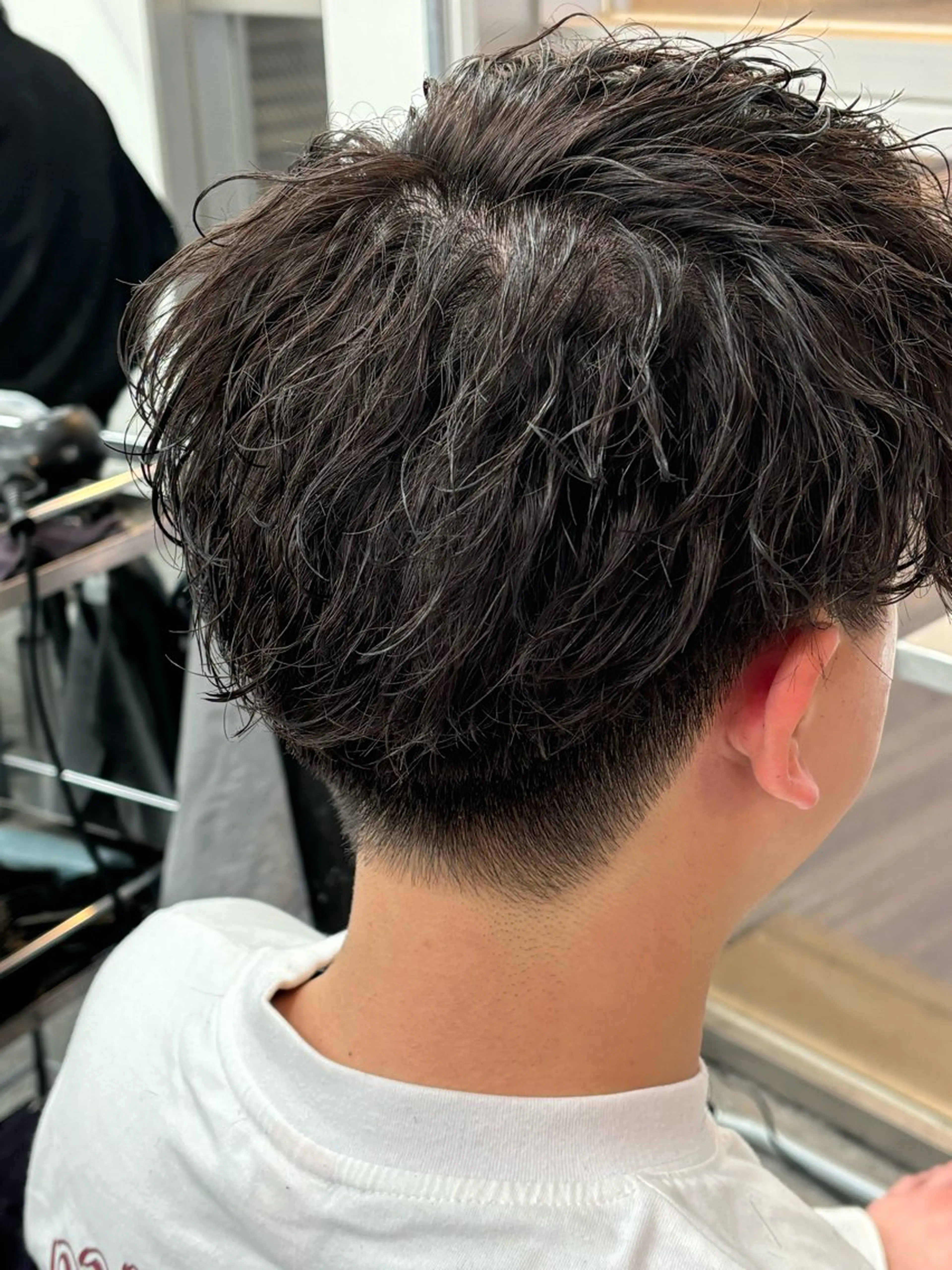 ショート パーマ メンズ カット パーマ ヘアセット お悩み解消✨/ メンズパーマ✨/直樹のヘアスタイル