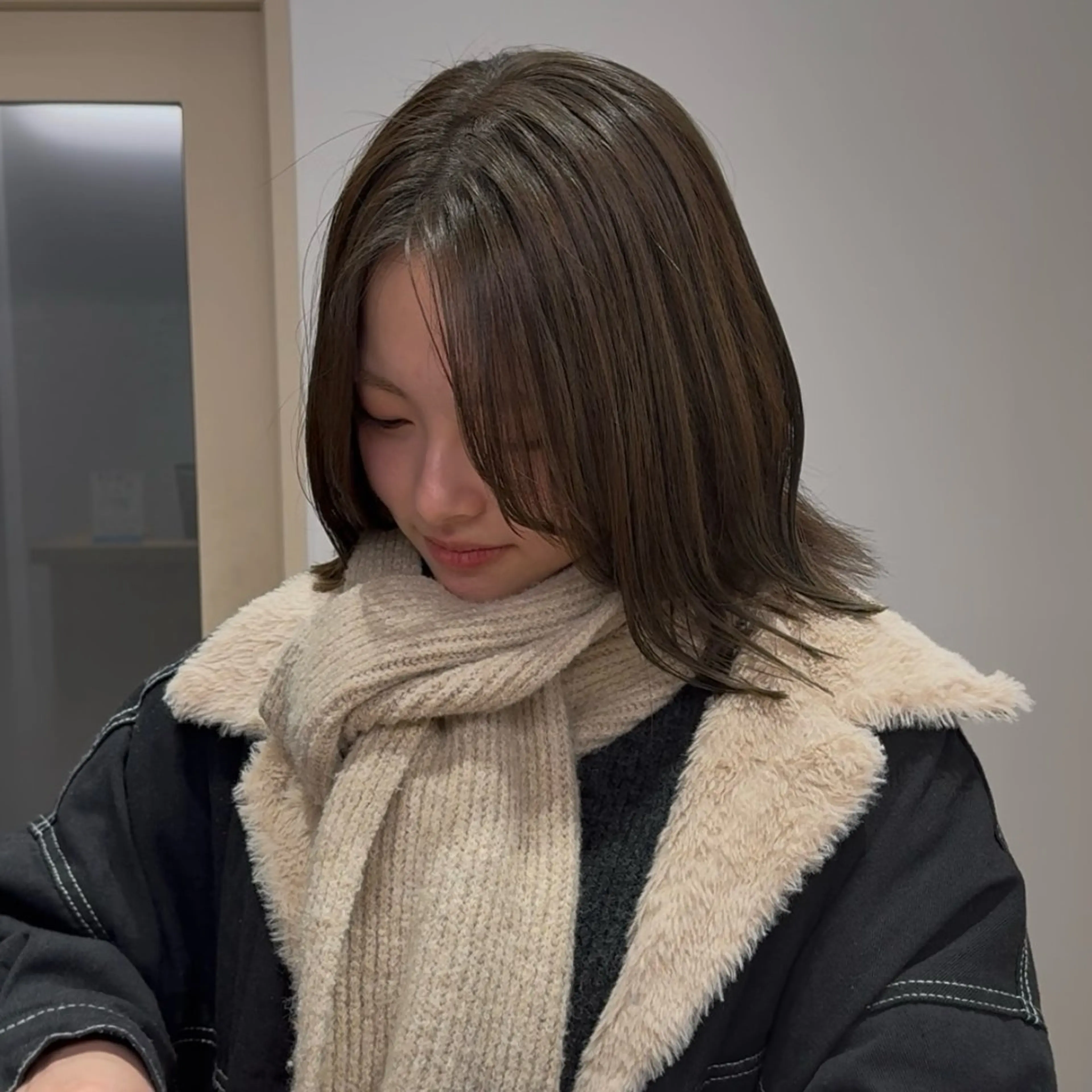 ミディアム カラー noa/ 渋谷のヘアスタイル