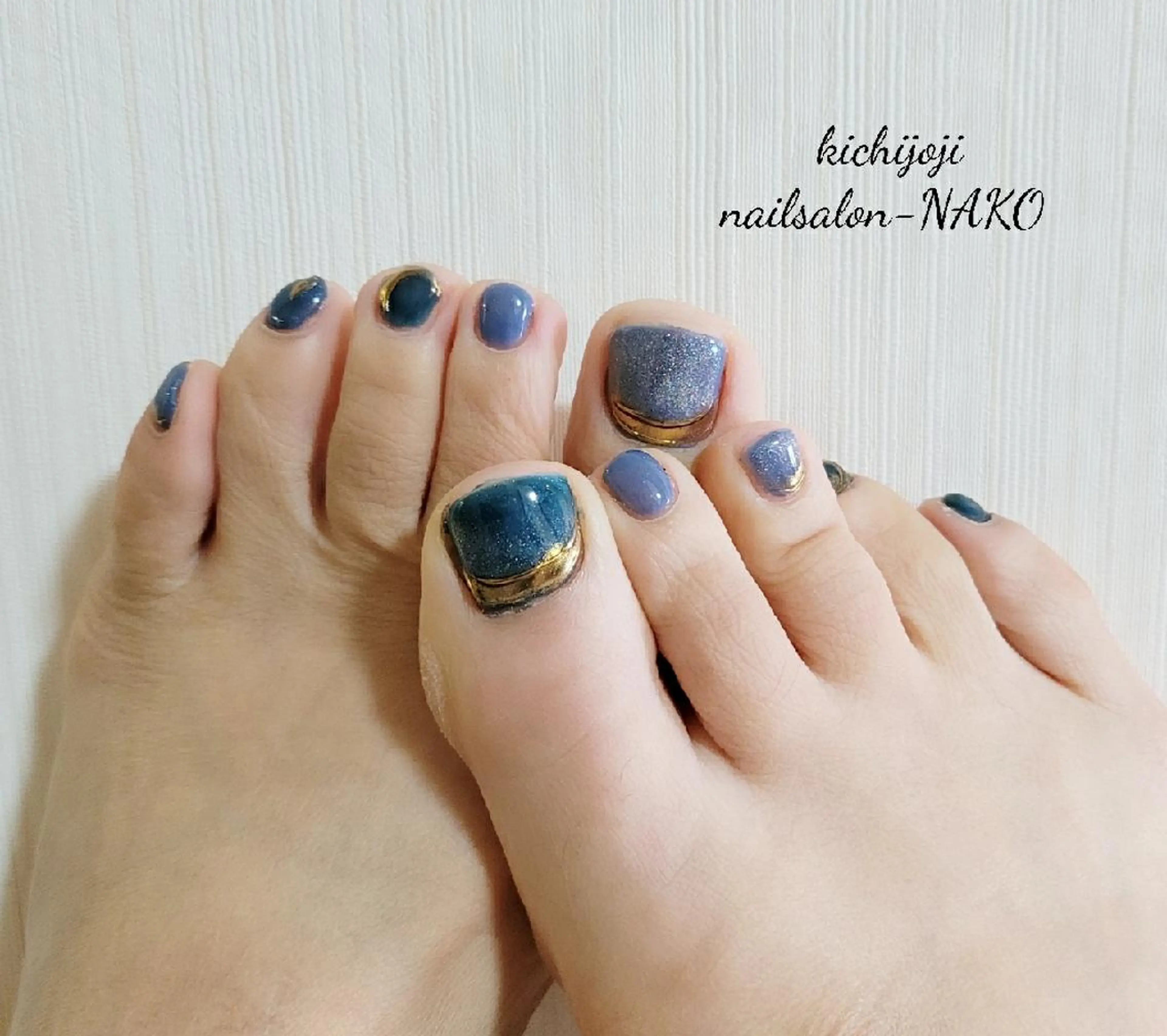 ネイル フットネイル Salon-NAKO 🐷shirai🐷のネイルデザイン