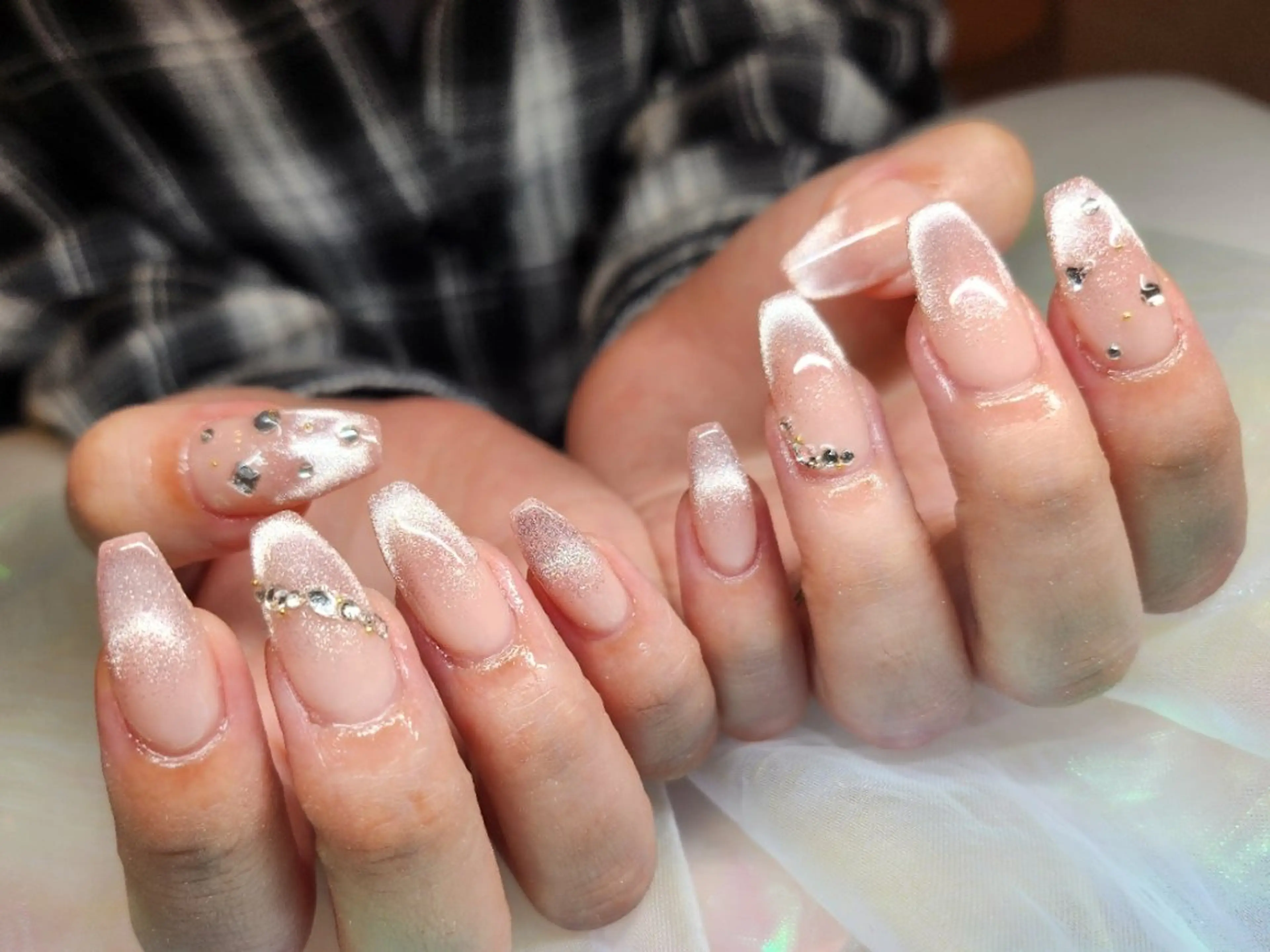 ネイル ハンドネイル 💜bora .のネイルデザイン