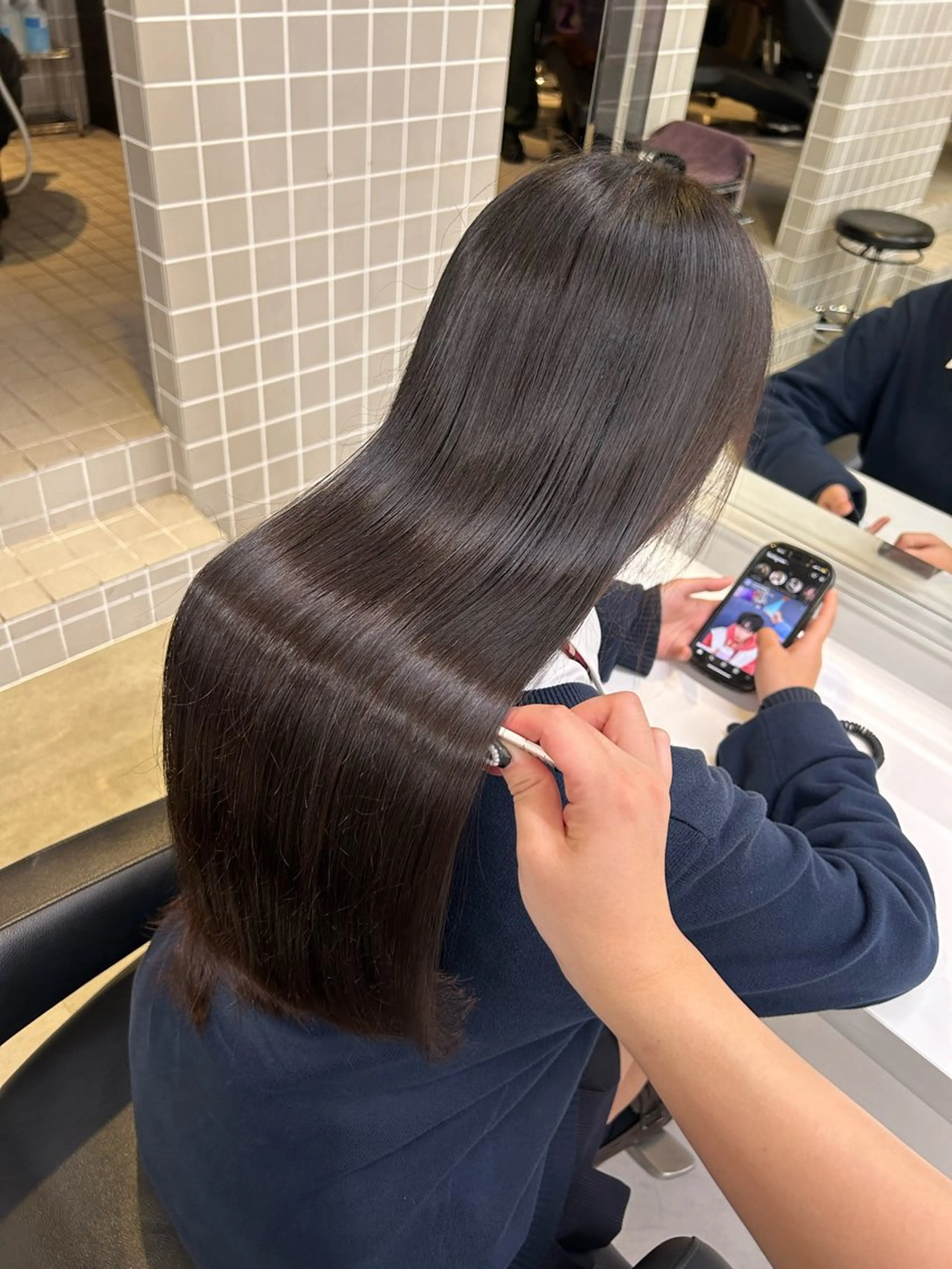 カラー 透明感ベージュ🤎 ナチュラルレイヤーのヘアスタイル