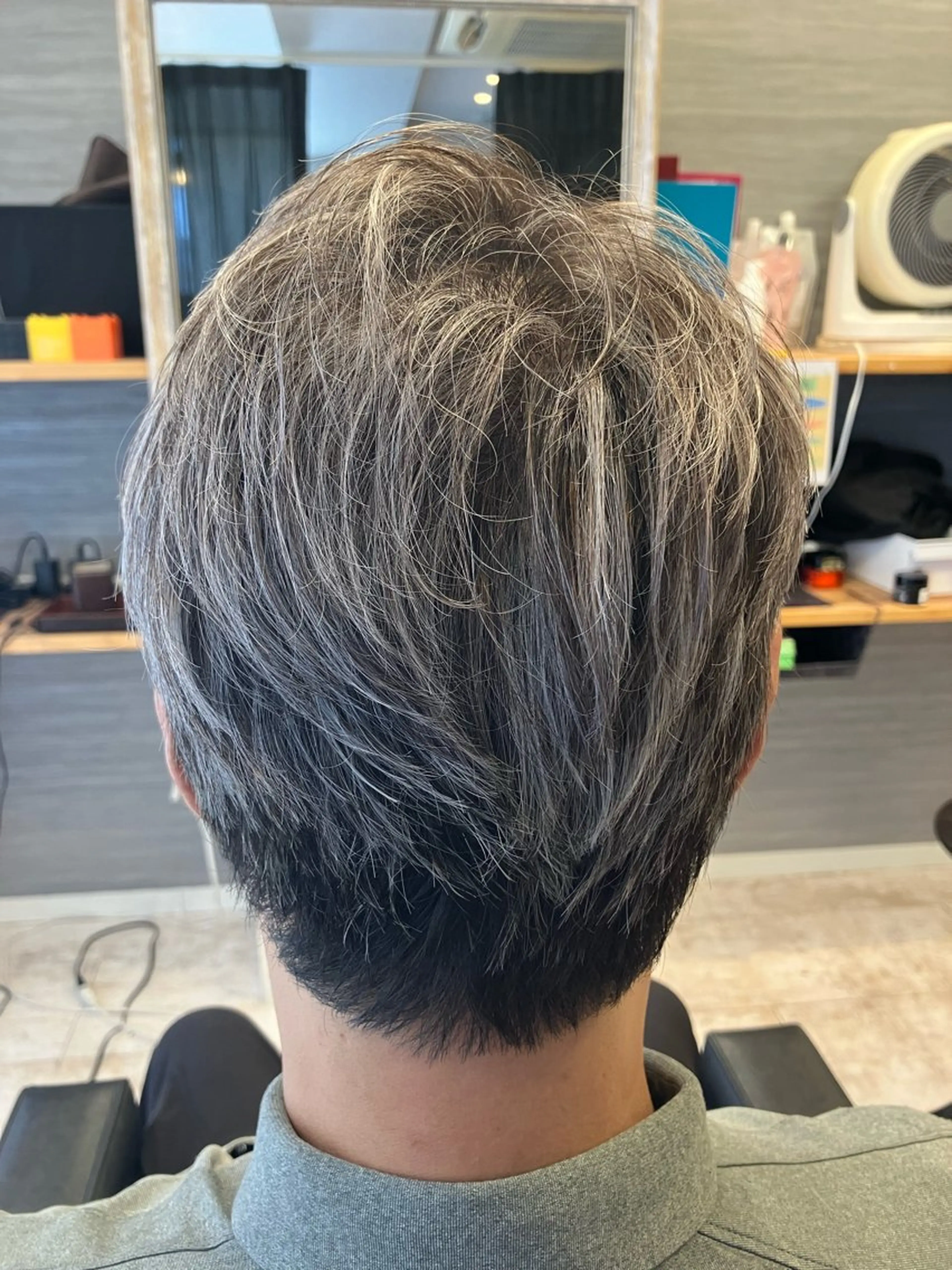 カラー メンズ カット ヘアカラー メンズ特化/パーマ/ フェードWATARUのヘアスタイル