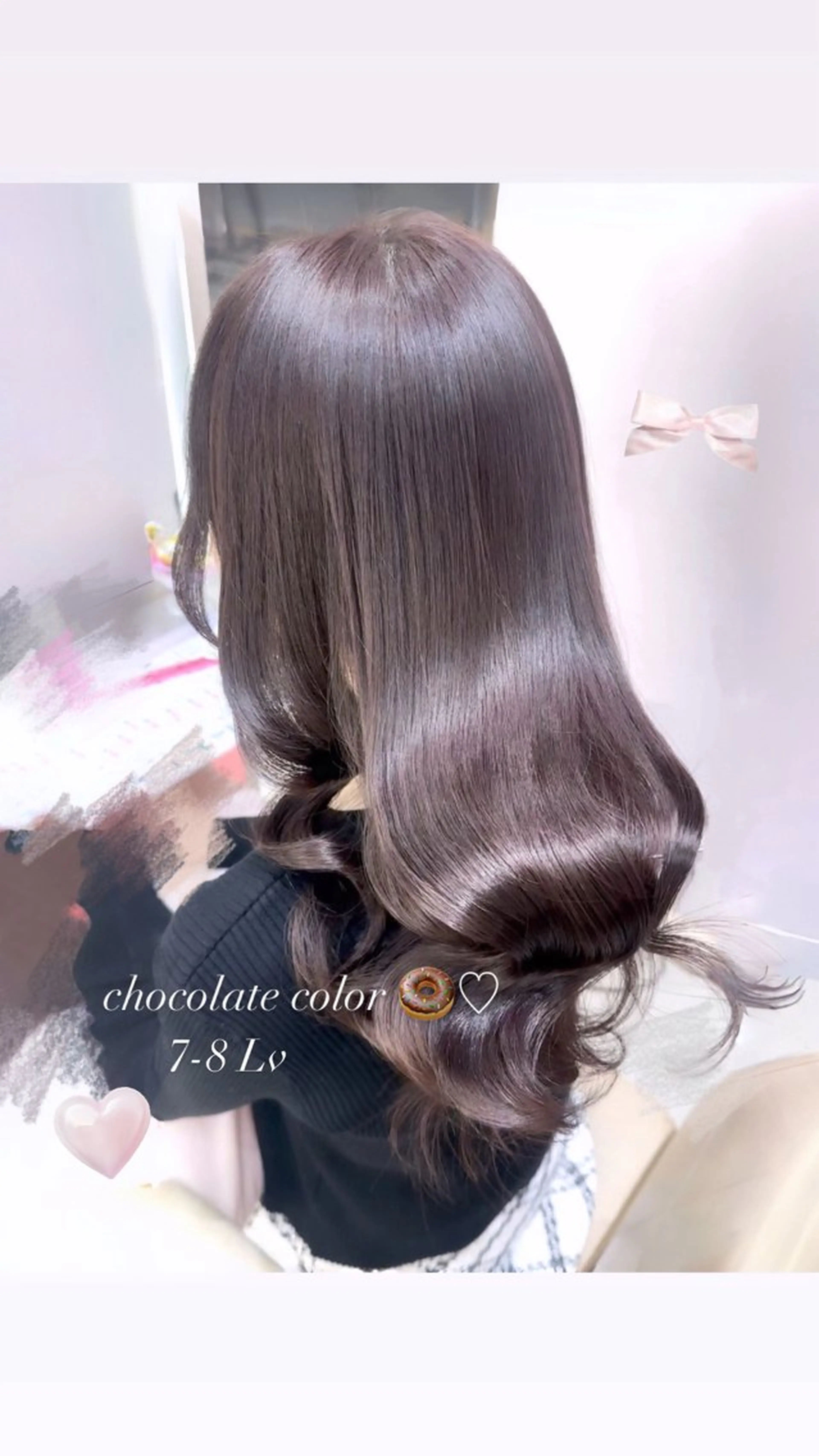 艶感カラー＋うるつやトリートメントセット🎶*.+ﾟの写真