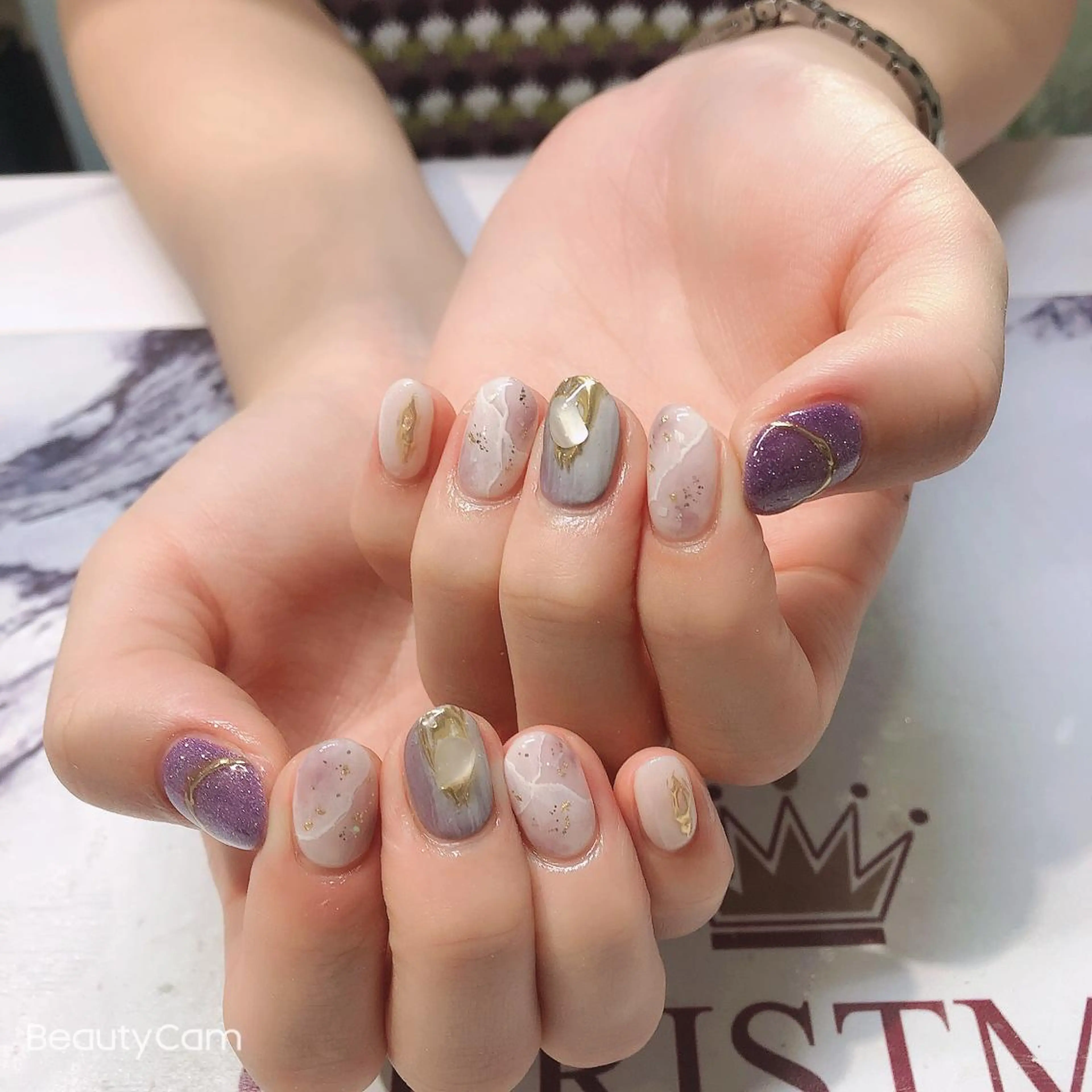 ネイル ハンドネイル Guarendo錦糸町店所属・ガレンドウ 白澤 愛子のネイルデザイン