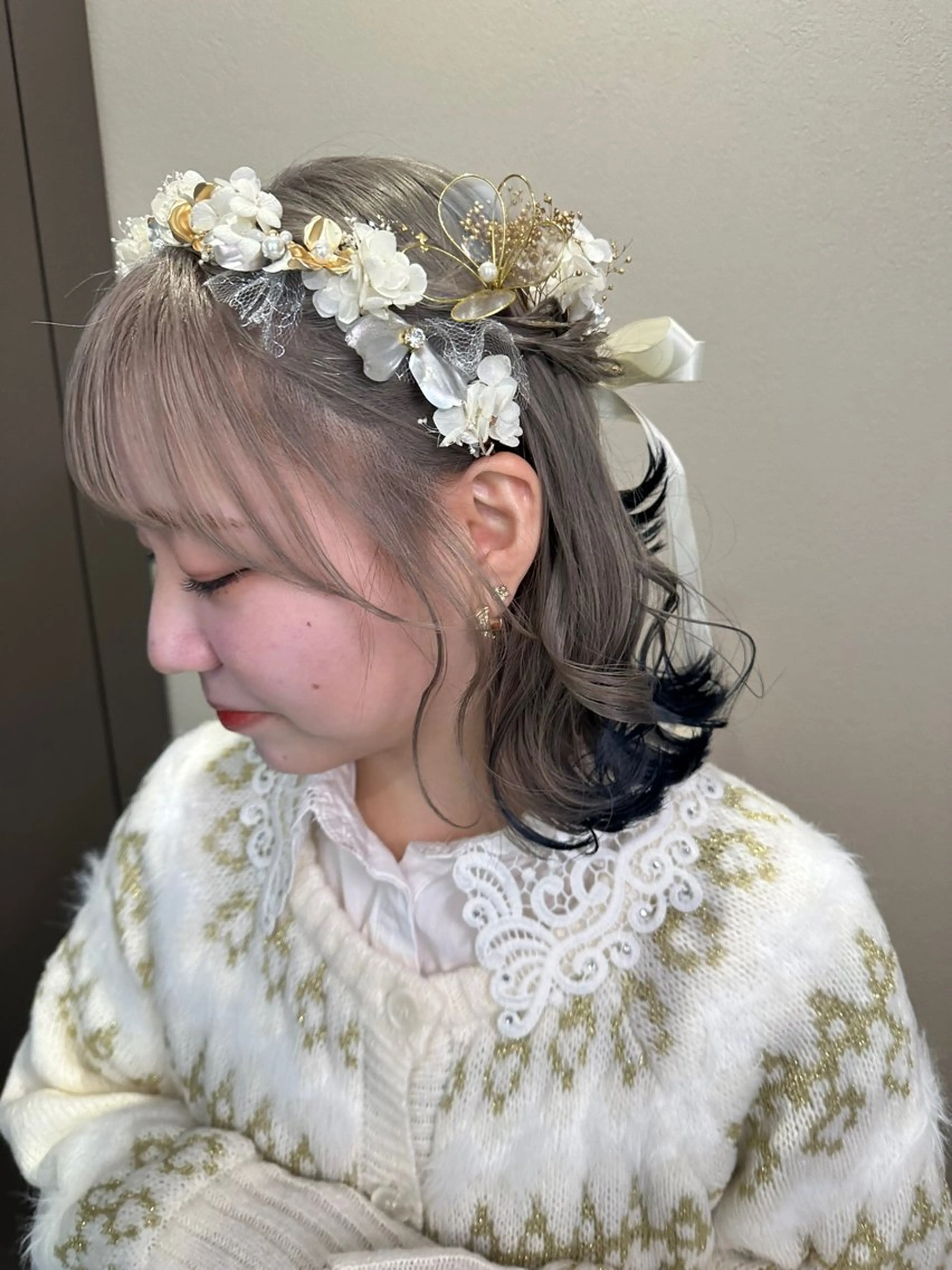 ショート ヘアアレンジ 梅津 光帆のヘアスタイル