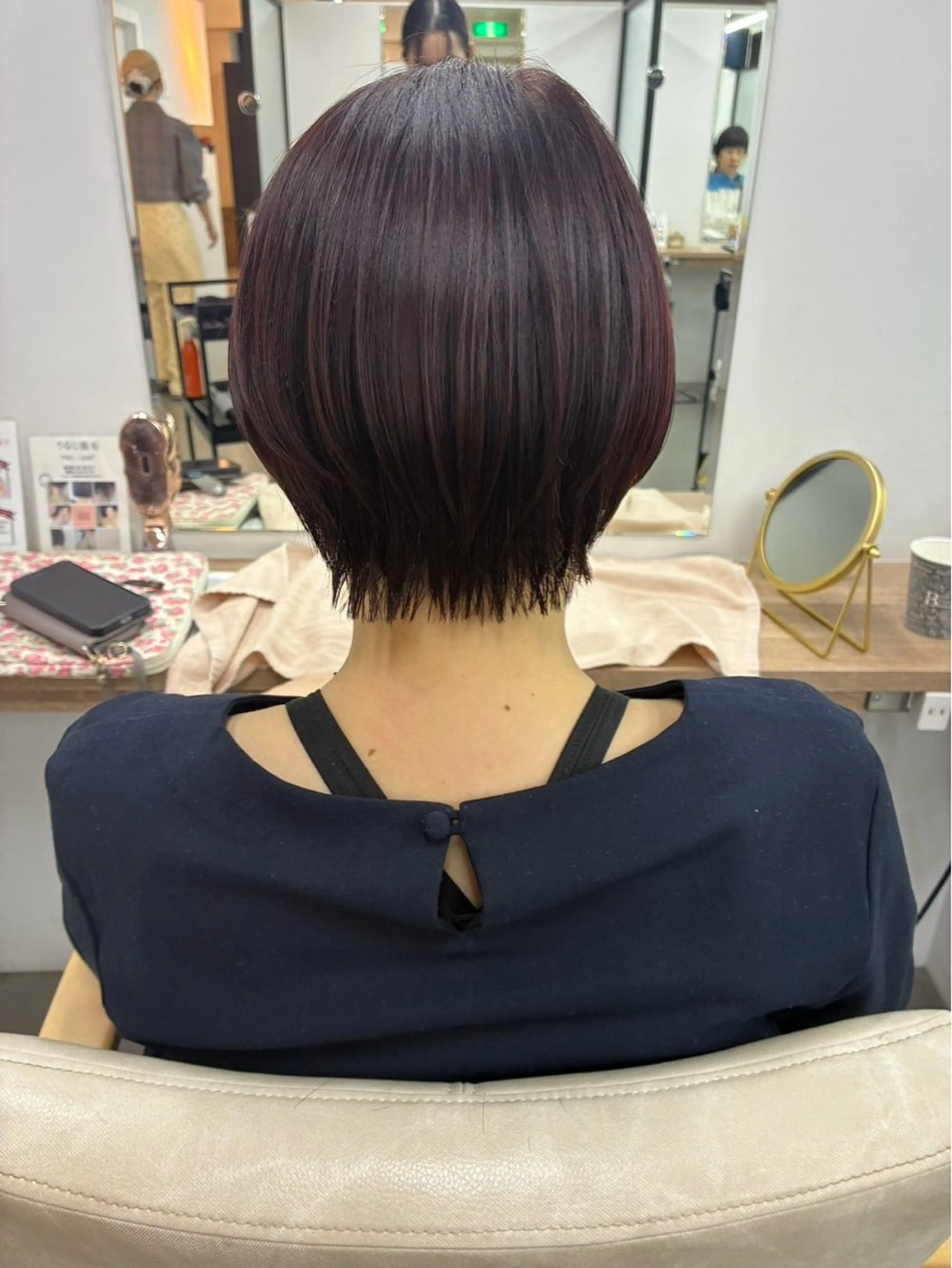 ショート Hair art chiffon 池袋西口店所属・カットモデル募集中 💇🏻　福田彩南のヘアスタイル