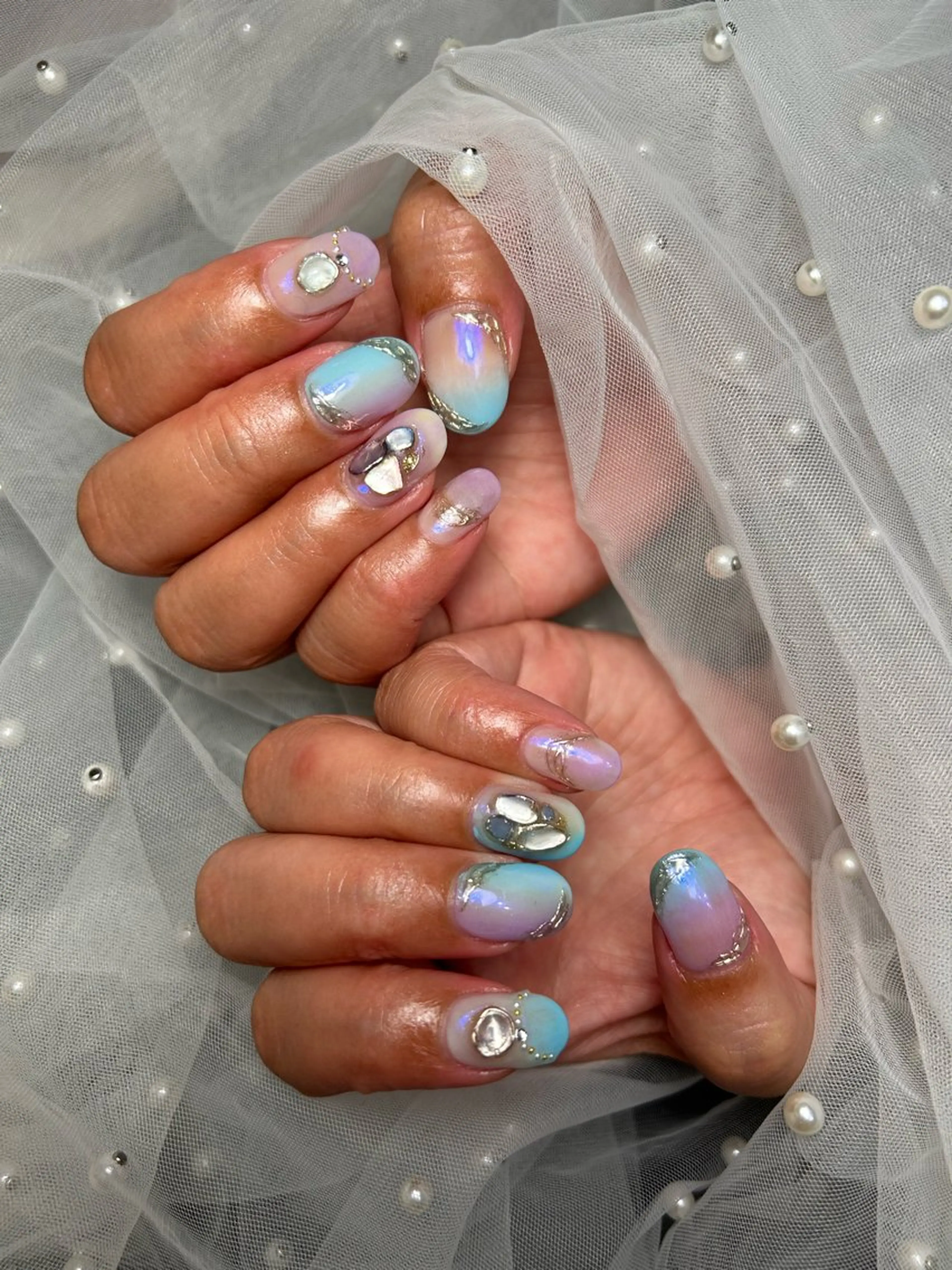 ネイル ハンドネイル フットネイル ✴︎ Delightのネイルデザイン