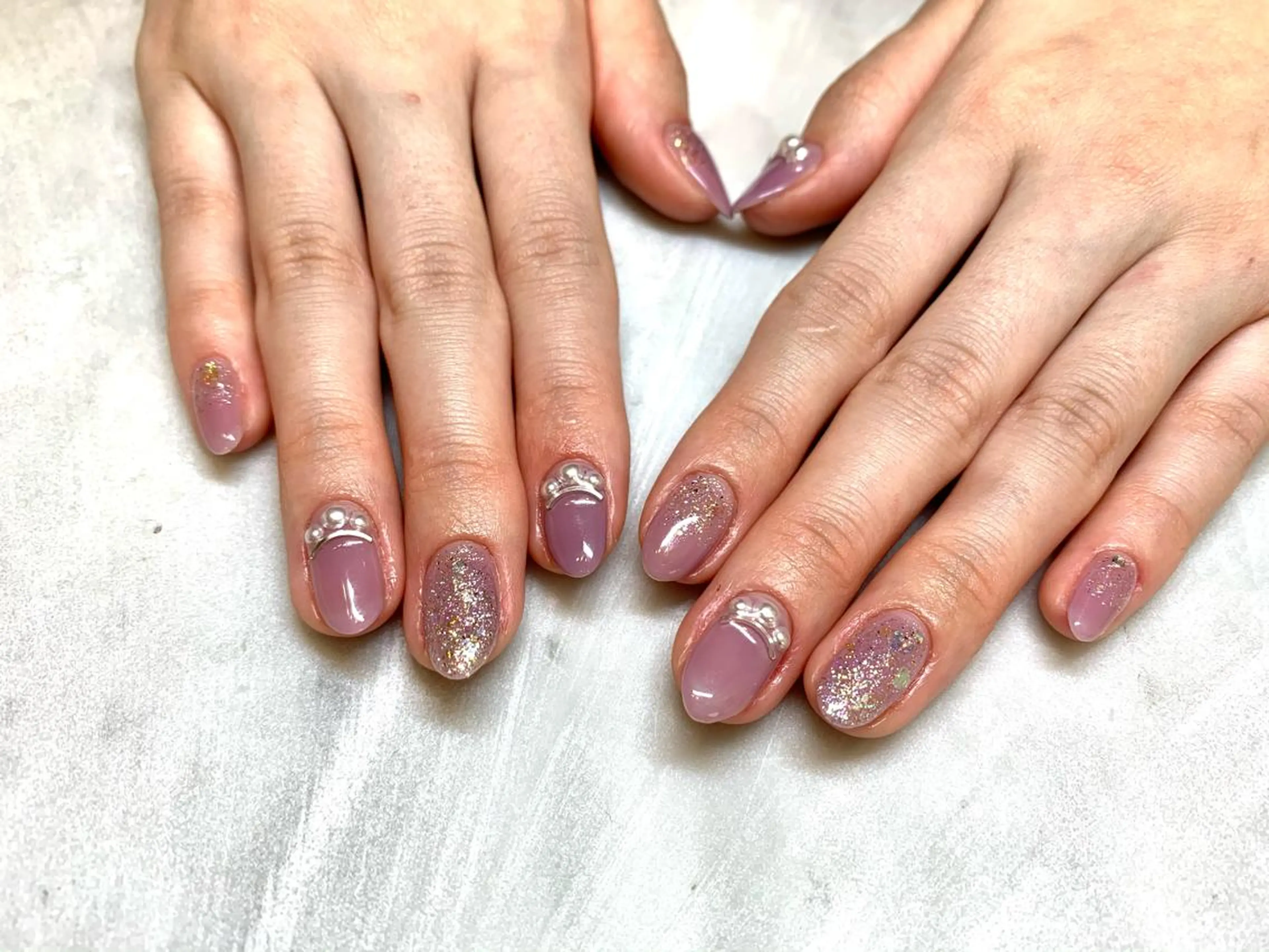 ネイル 水戸 彩夏のネイルデザイン