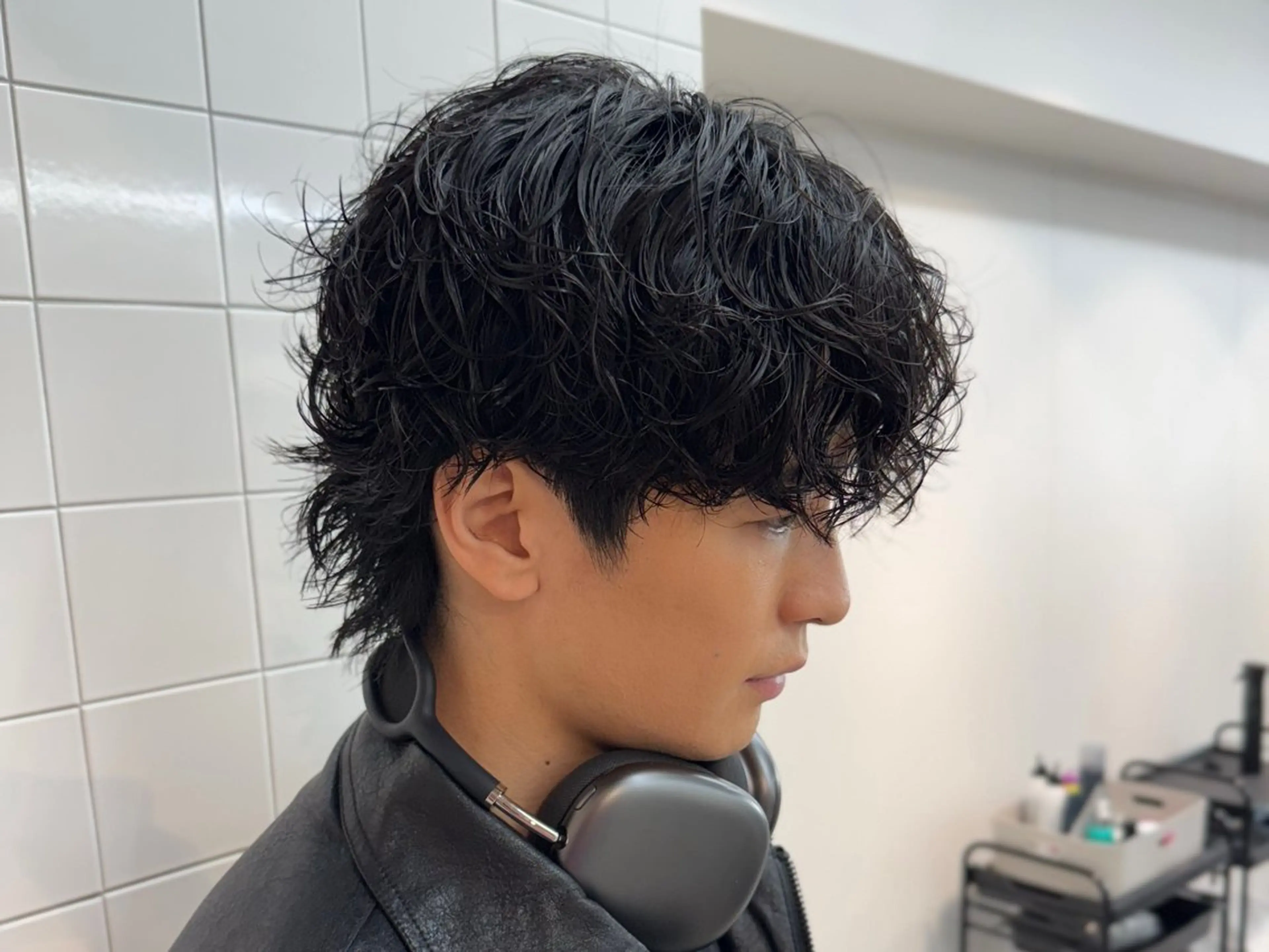 メンズ カット パーマ 大宮/メンズパーマ 関勇也のヘアスタイル