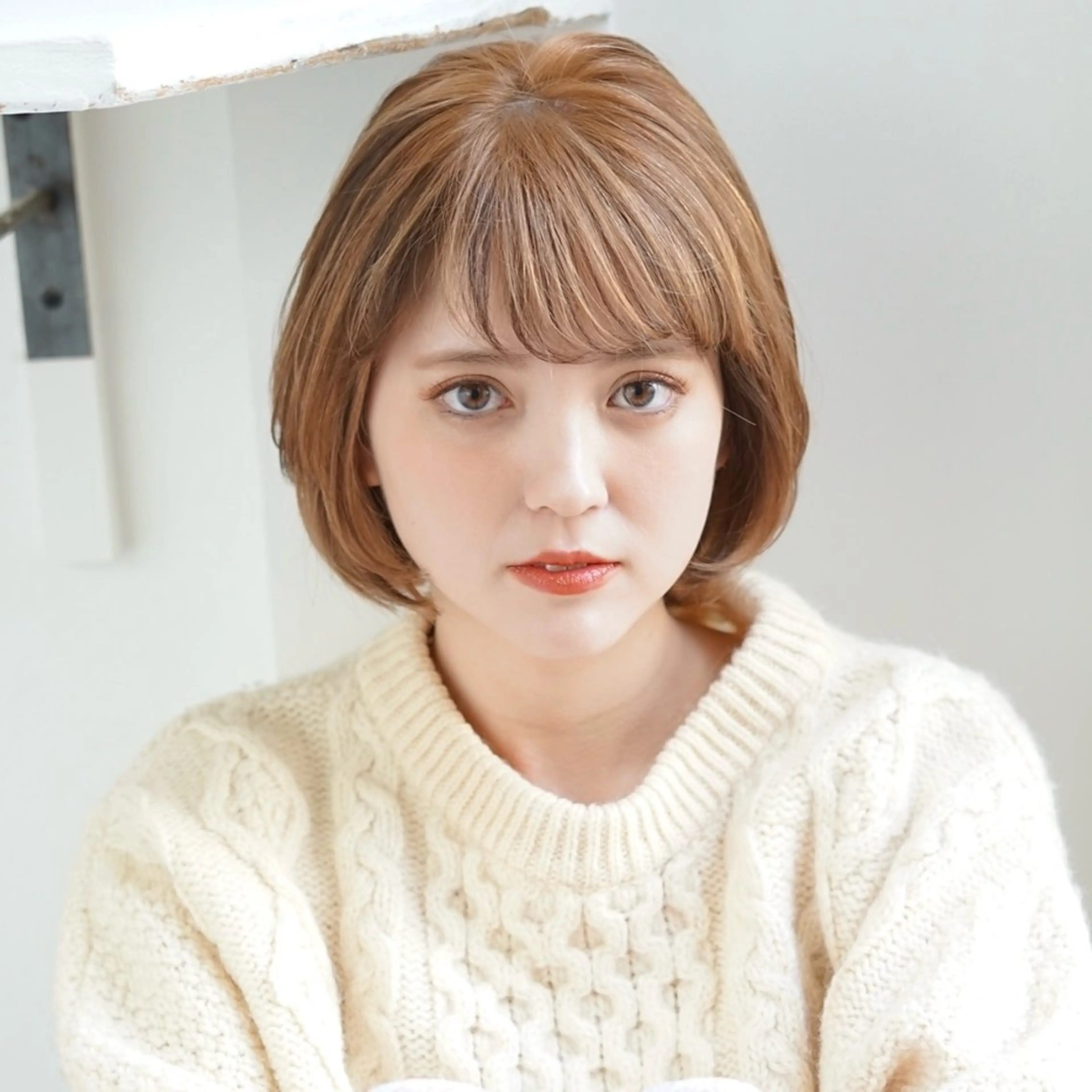 ミディアム カラー カット 髪質改善ストレート✨ パーマヘア✨YUKIのヘアスタイル