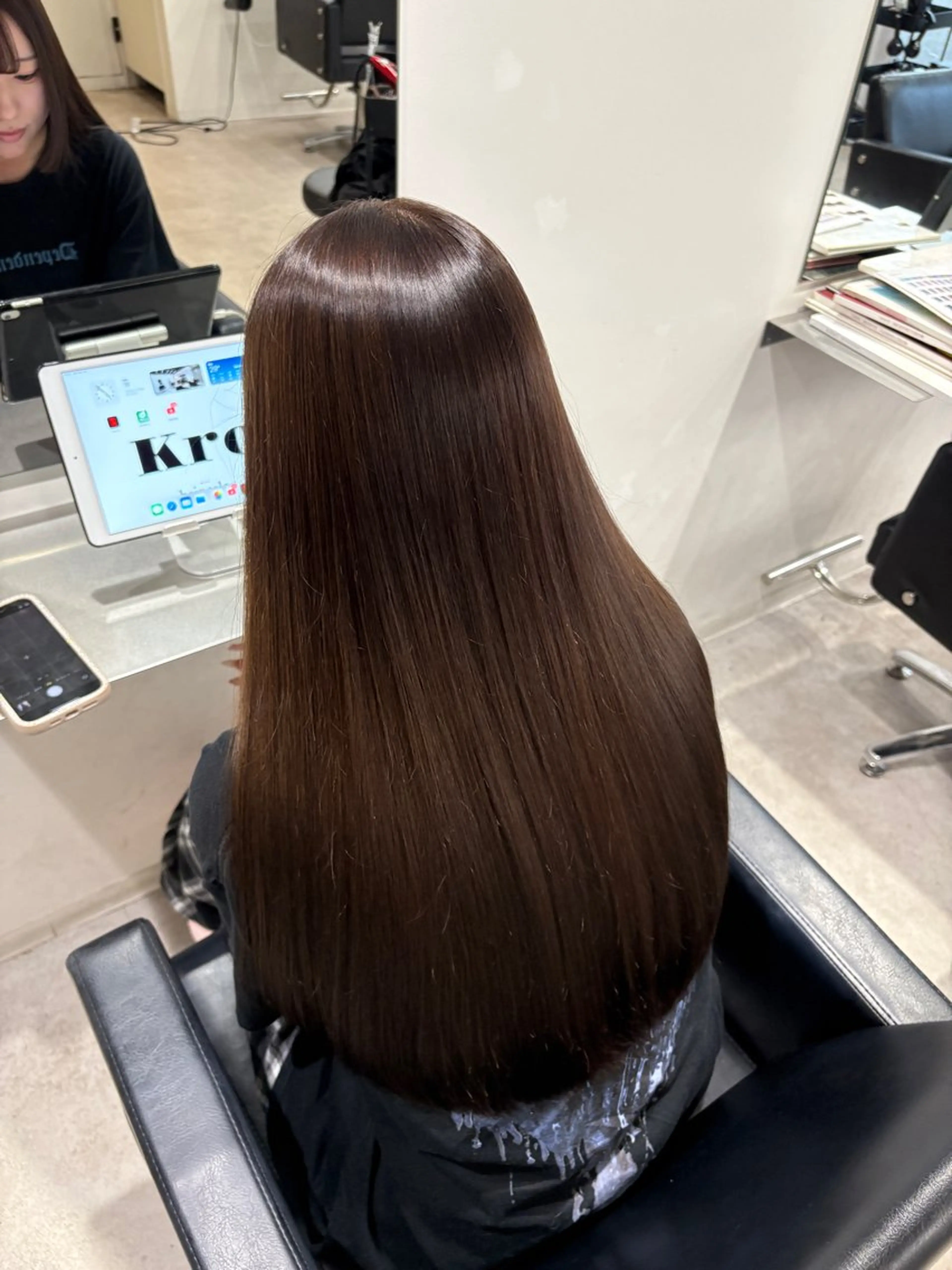 ロング ヘアカラー トリートメント MIHO☾·̩͙⋆ Kroのヘアスタイル