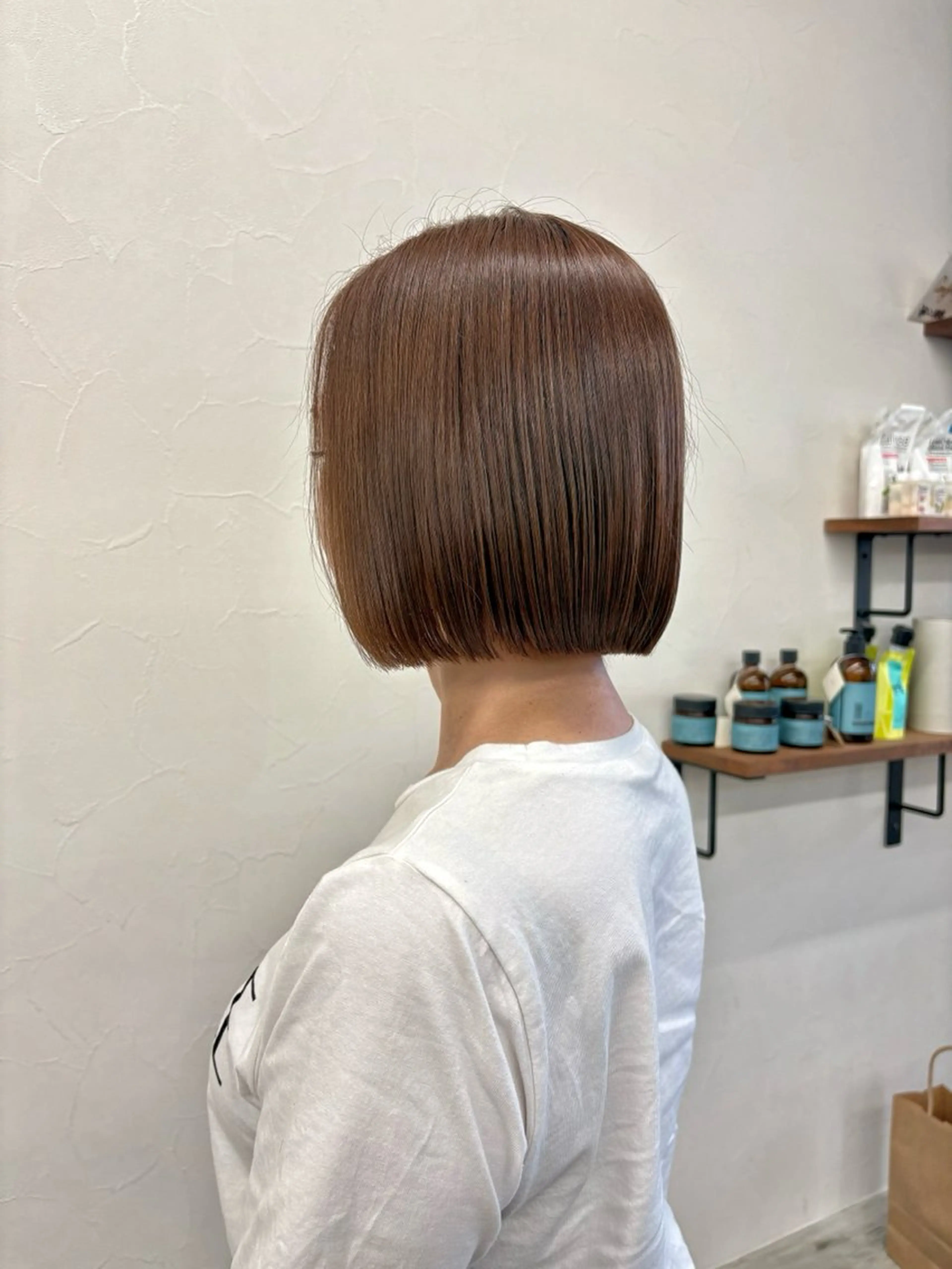 ショート カット 🌙透明感カラー ×カット リナ🌙のヘアスタイル