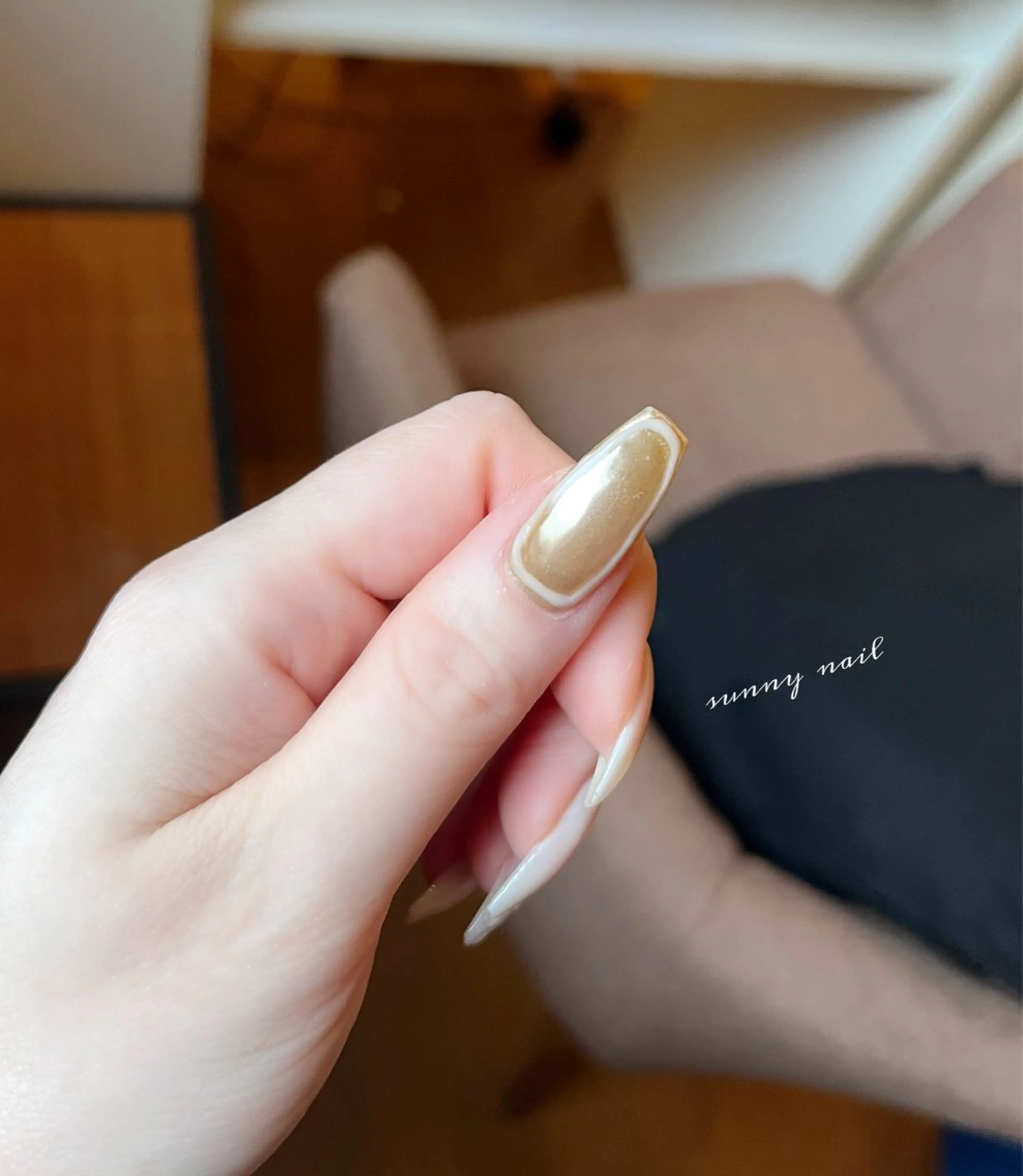 ネイル ジェルネイル ミラーネイル パラジェル sunny nailのネイルデザイン