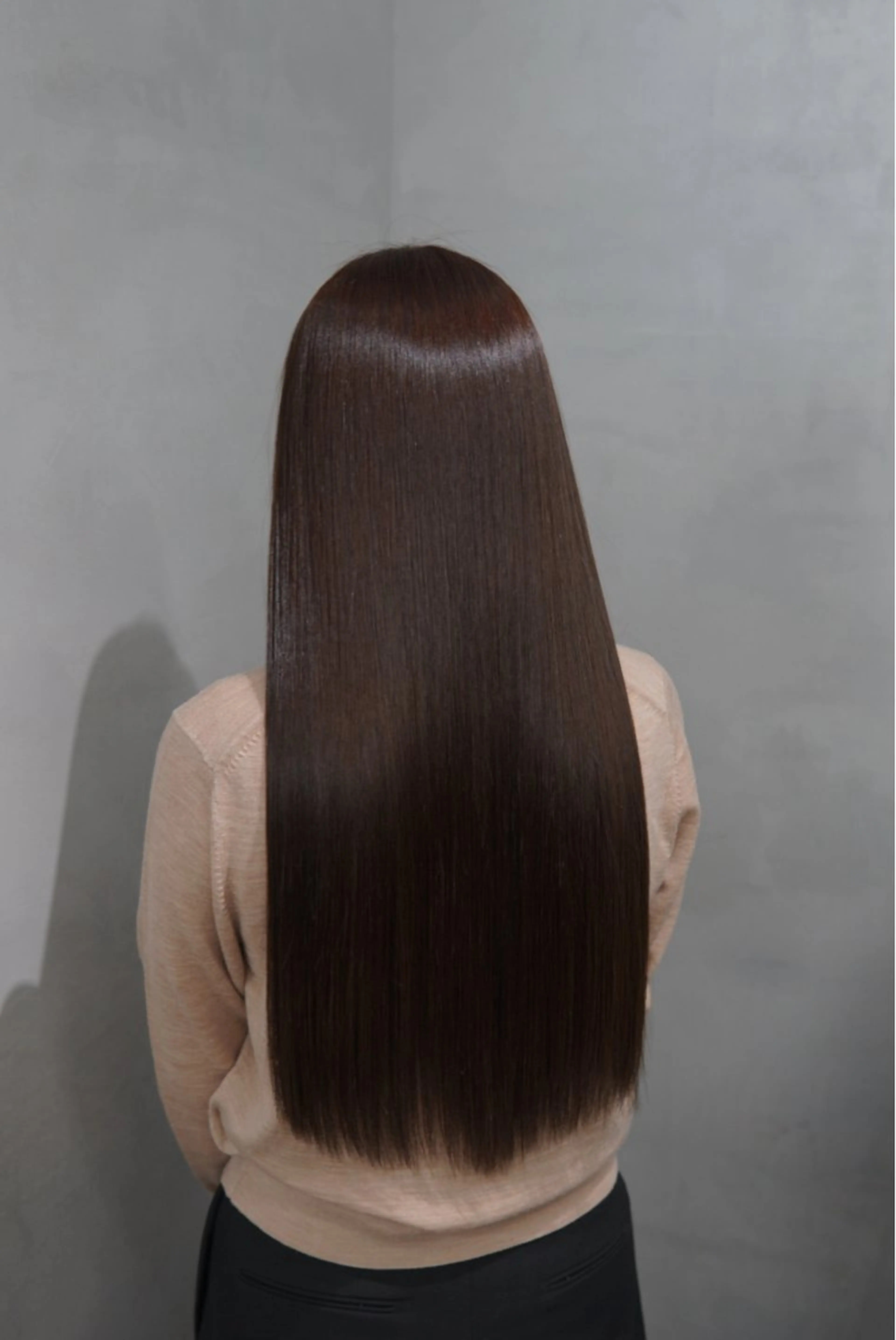 ロング 縮毛矯正 navile 銀座 角田 龍太のヘアスタイル